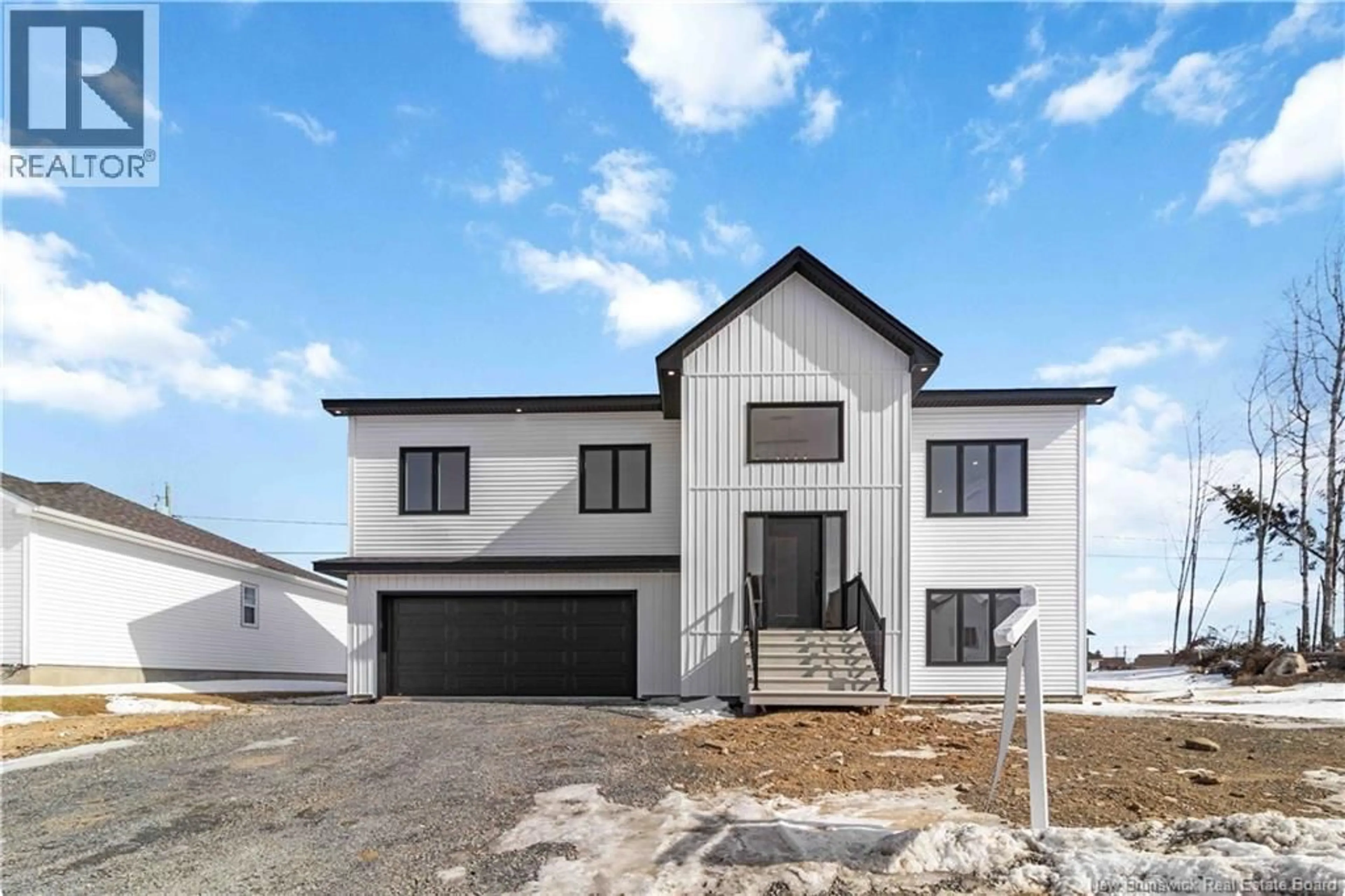 Home with vinyl exterior material, street for 104 GLENNORTH STREET, Fredericton New Brunswick E3G0A6