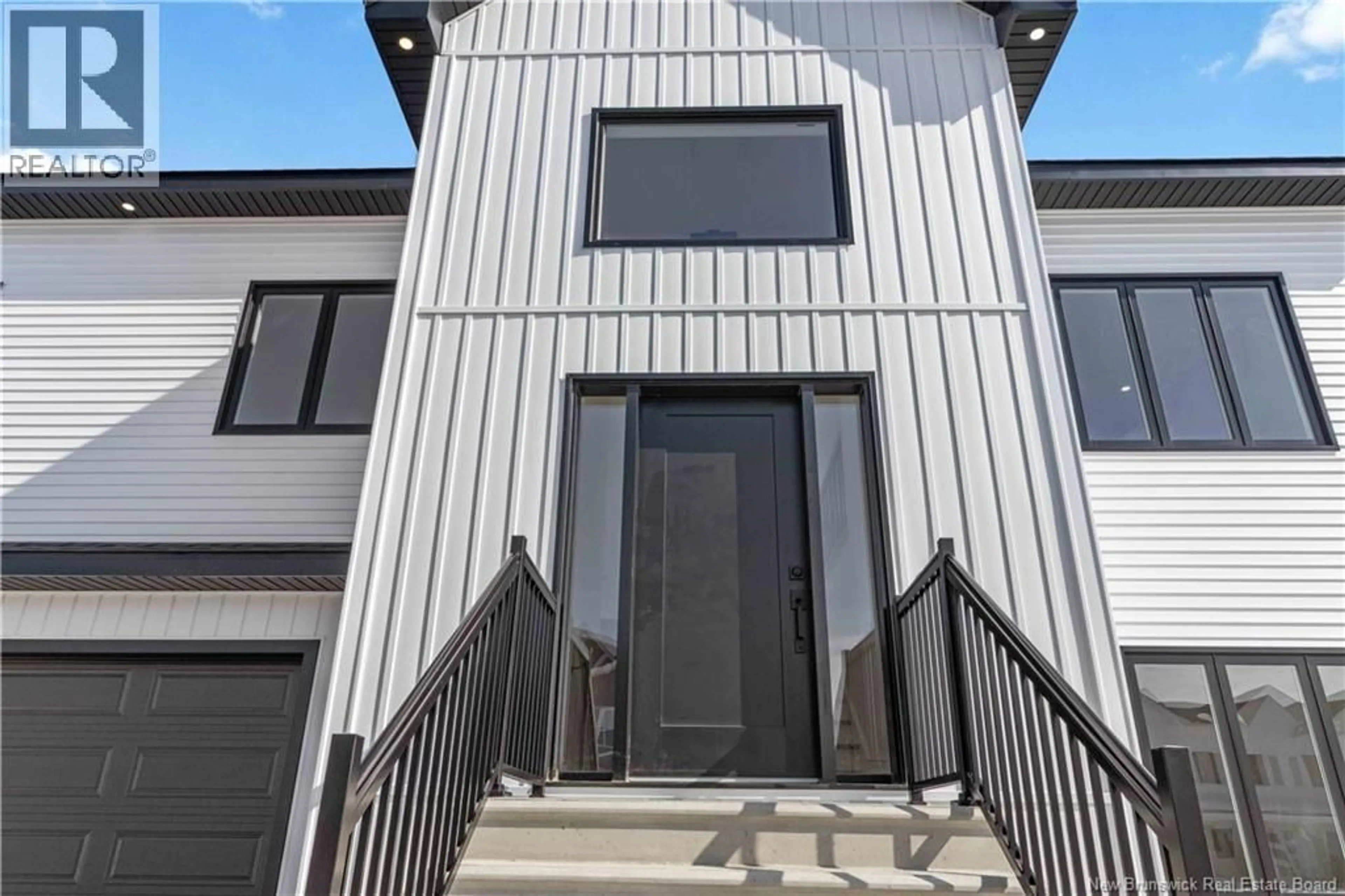 Home with vinyl exterior material, street for 104 GLENNORTH STREET, Fredericton New Brunswick E3G0A6