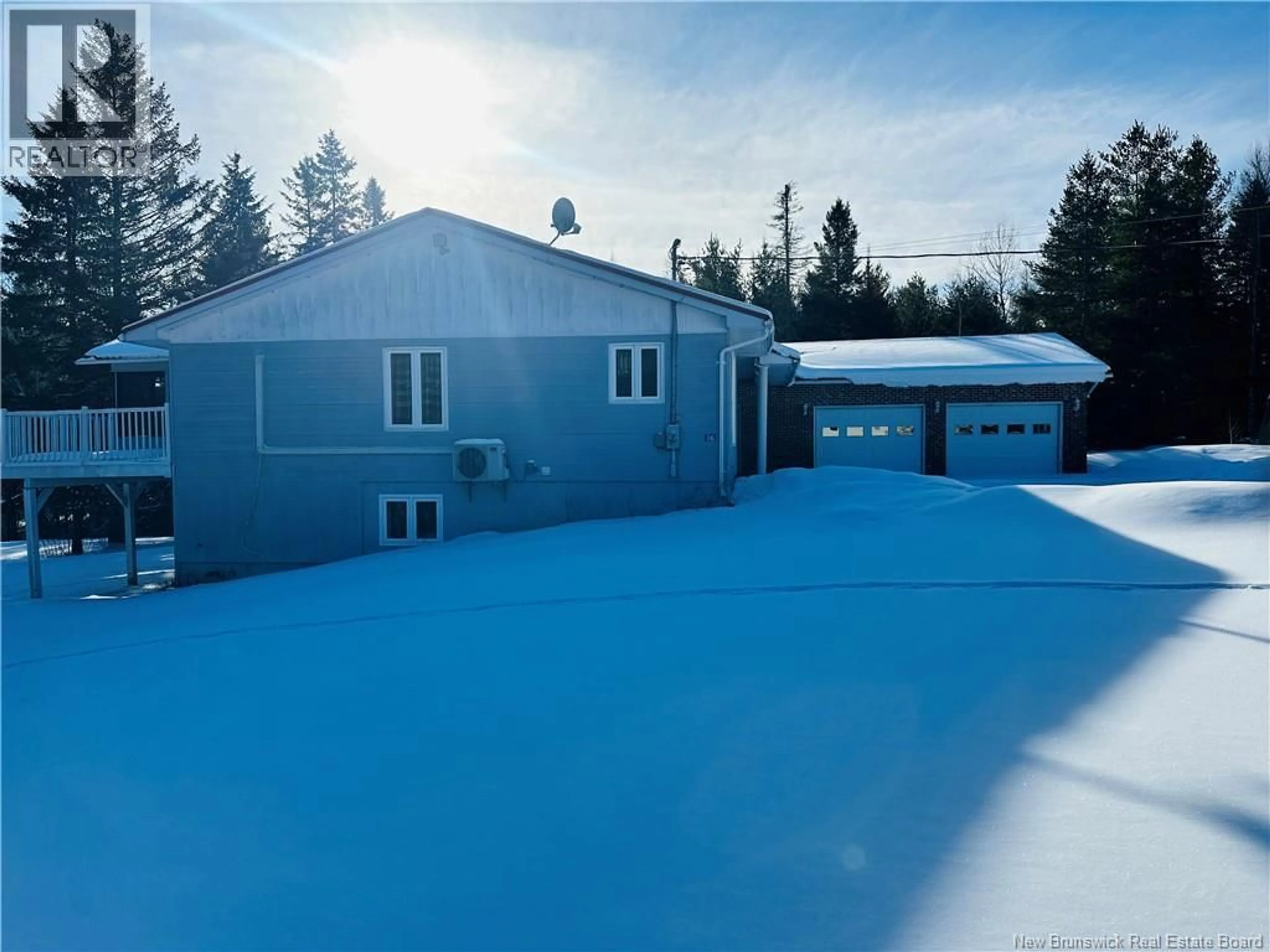 A pic from outside/outdoor area/front of a property/back of a property/a pic from drone, unknown for 16 HALLIHAN LANE, Blackville New Brunswick E9B2G7