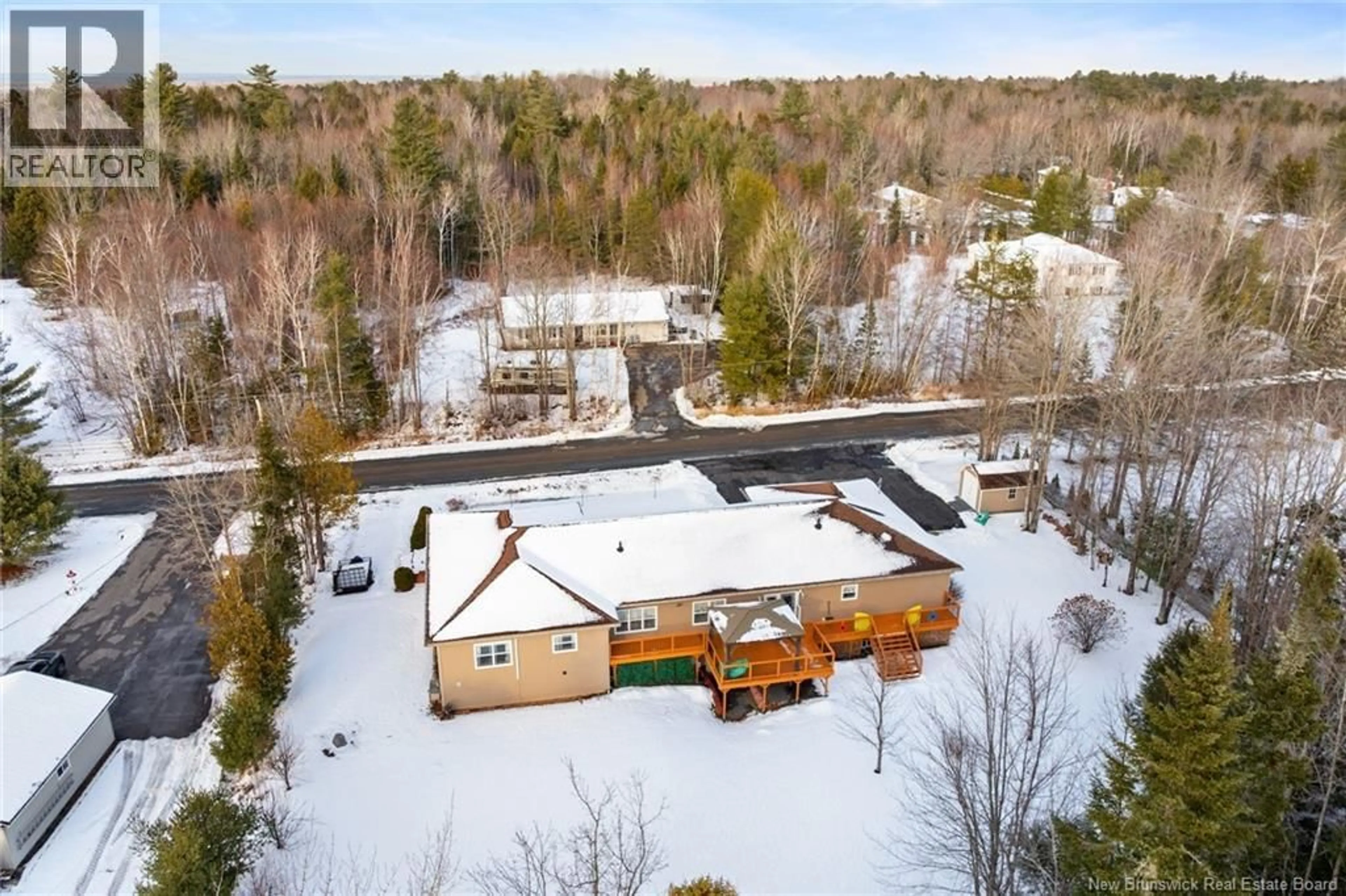 A pic from outside/outdoor area/front of a property/back of a property/a pic from drone, unknown for 88 DARRYL DRIVE, Burton New Brunswick E2V3C2