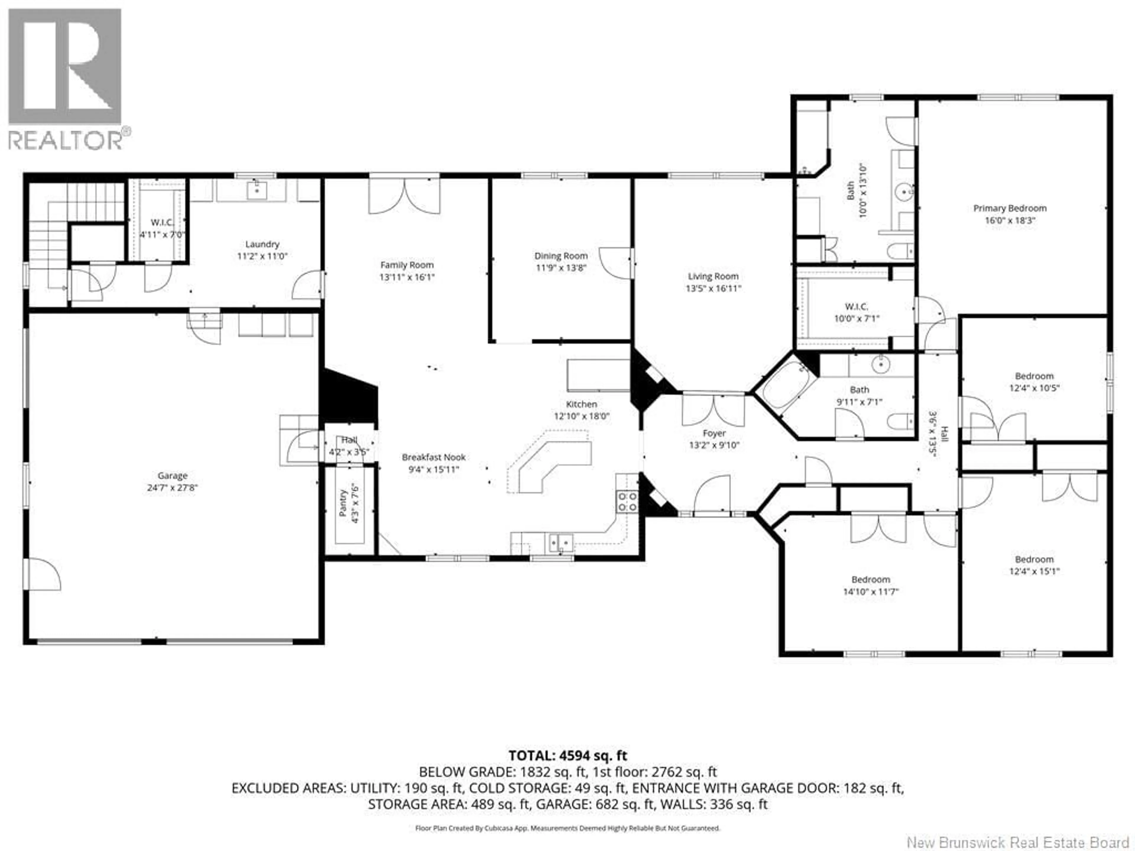 Floor plan for 88 DARRYL DRIVE, Burton New Brunswick E2V3C2