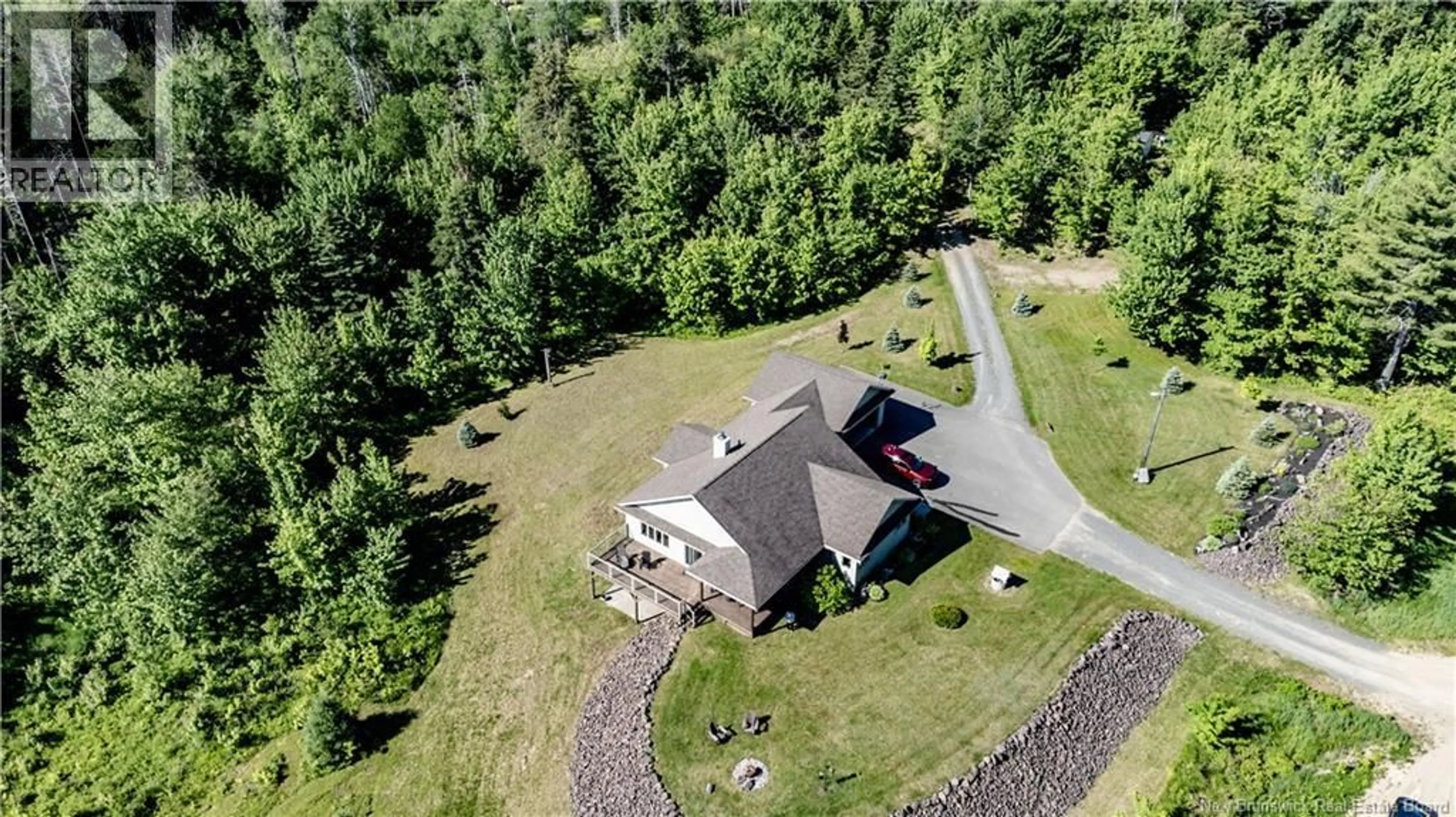 A pic from outside/outdoor area/front of a property/back of a property/a pic from drone, mountain view for 151 CH DU MARAIS, Saint-Louis-De-Kent New Brunswick E4X0B7