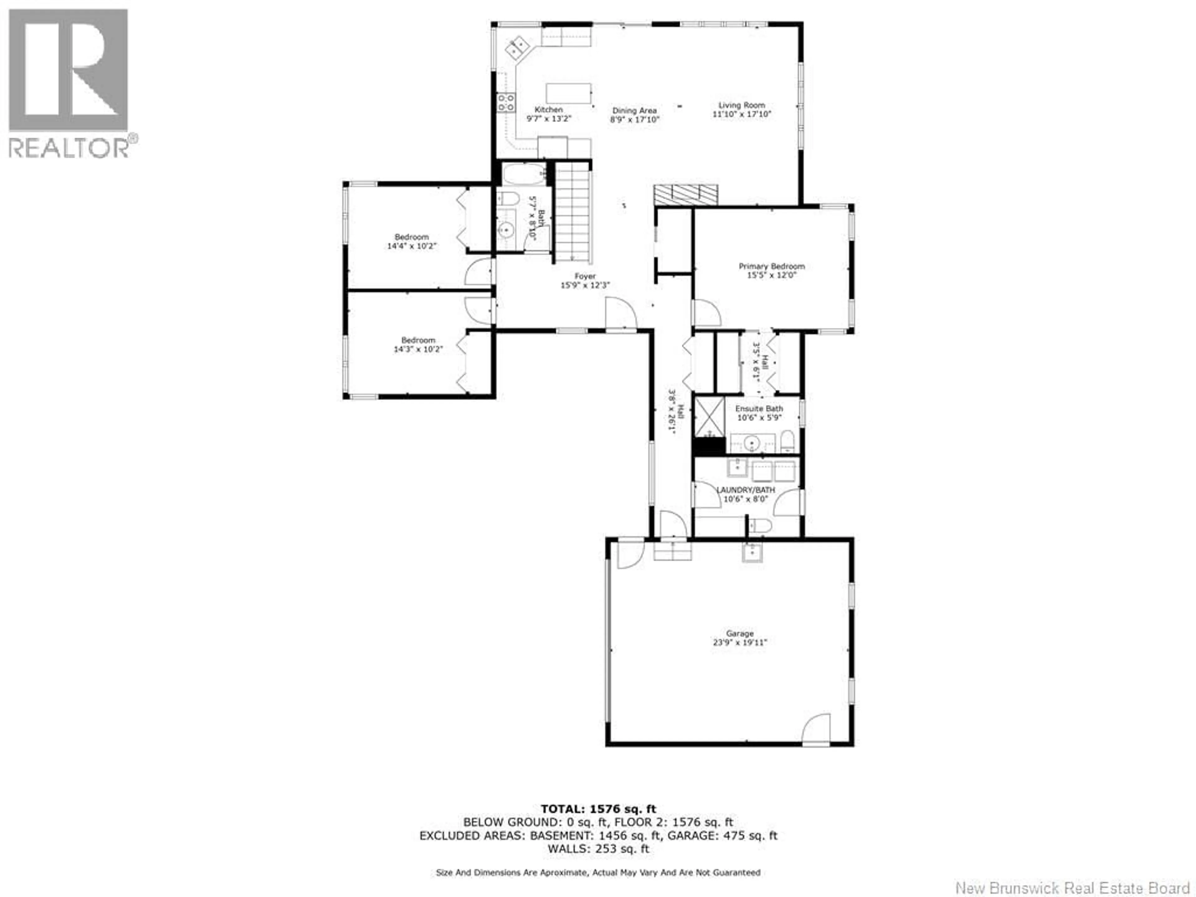 Floor plan for 151 CH DU MARAIS, Saint-Louis-De-Kent New Brunswick E4X0B7