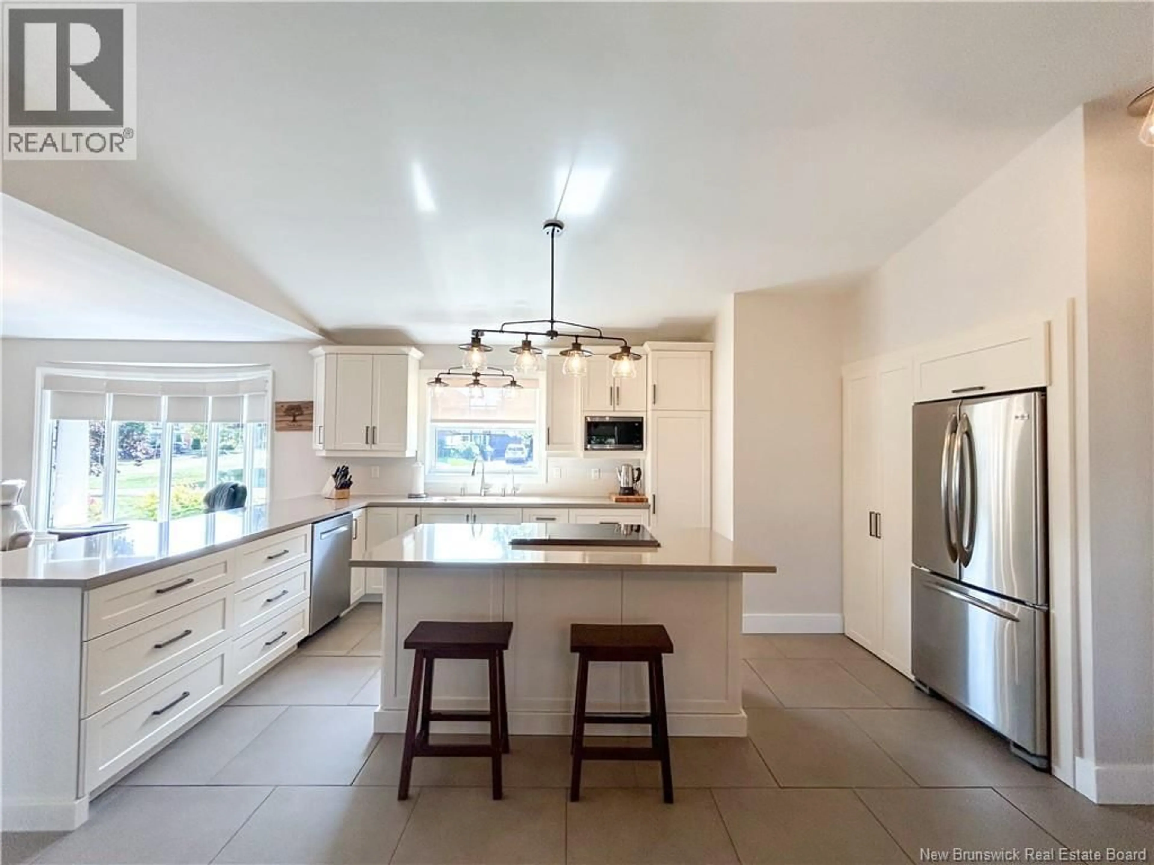 Open concept kitchen, ceramic/tile floor for 249 VAUTOUR STREET, Dalhousie New Brunswick E8C2R3