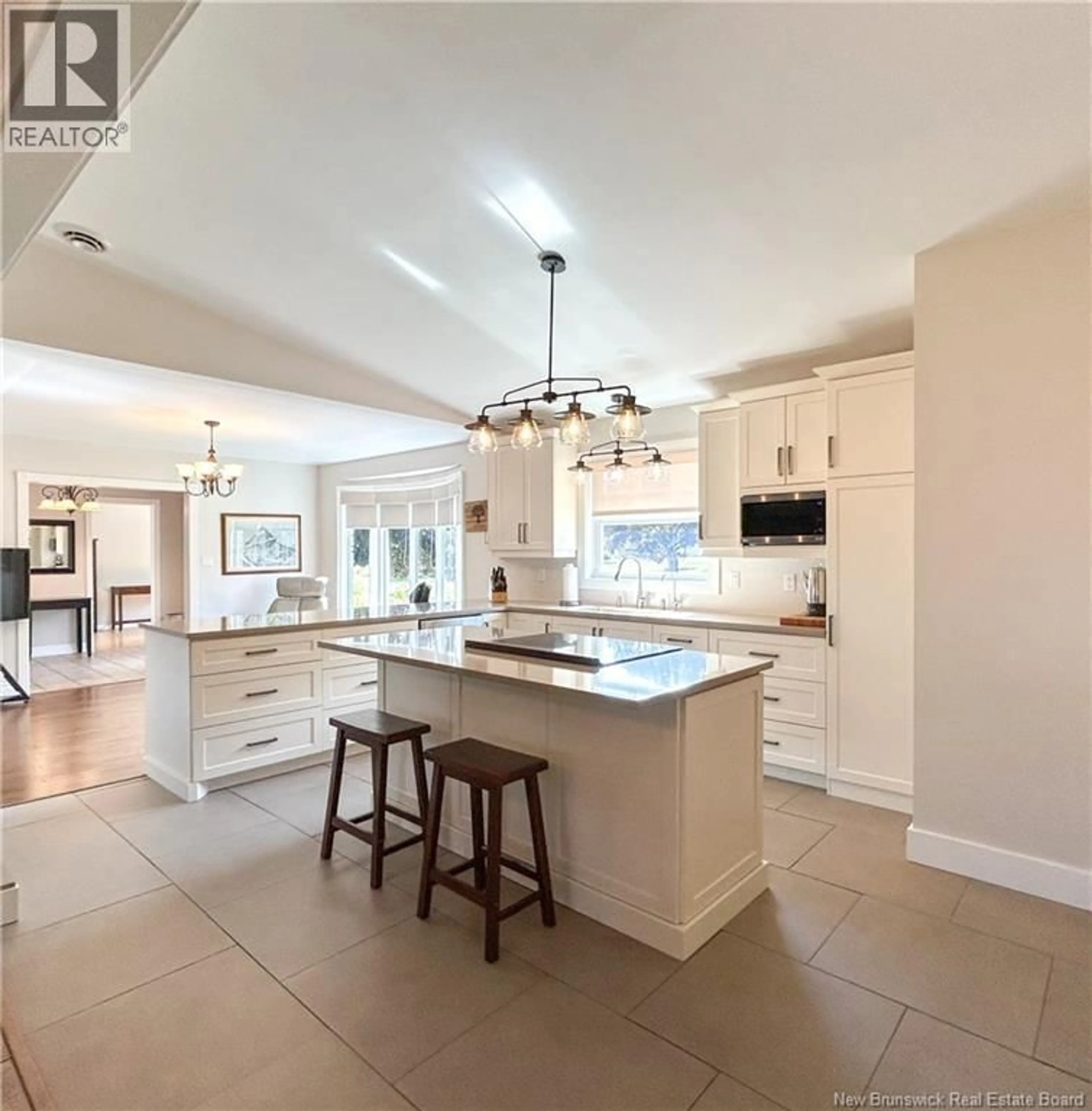 Open concept kitchen, ceramic/tile floor for 249 VAUTOUR STREET, Dalhousie New Brunswick E8C2R3