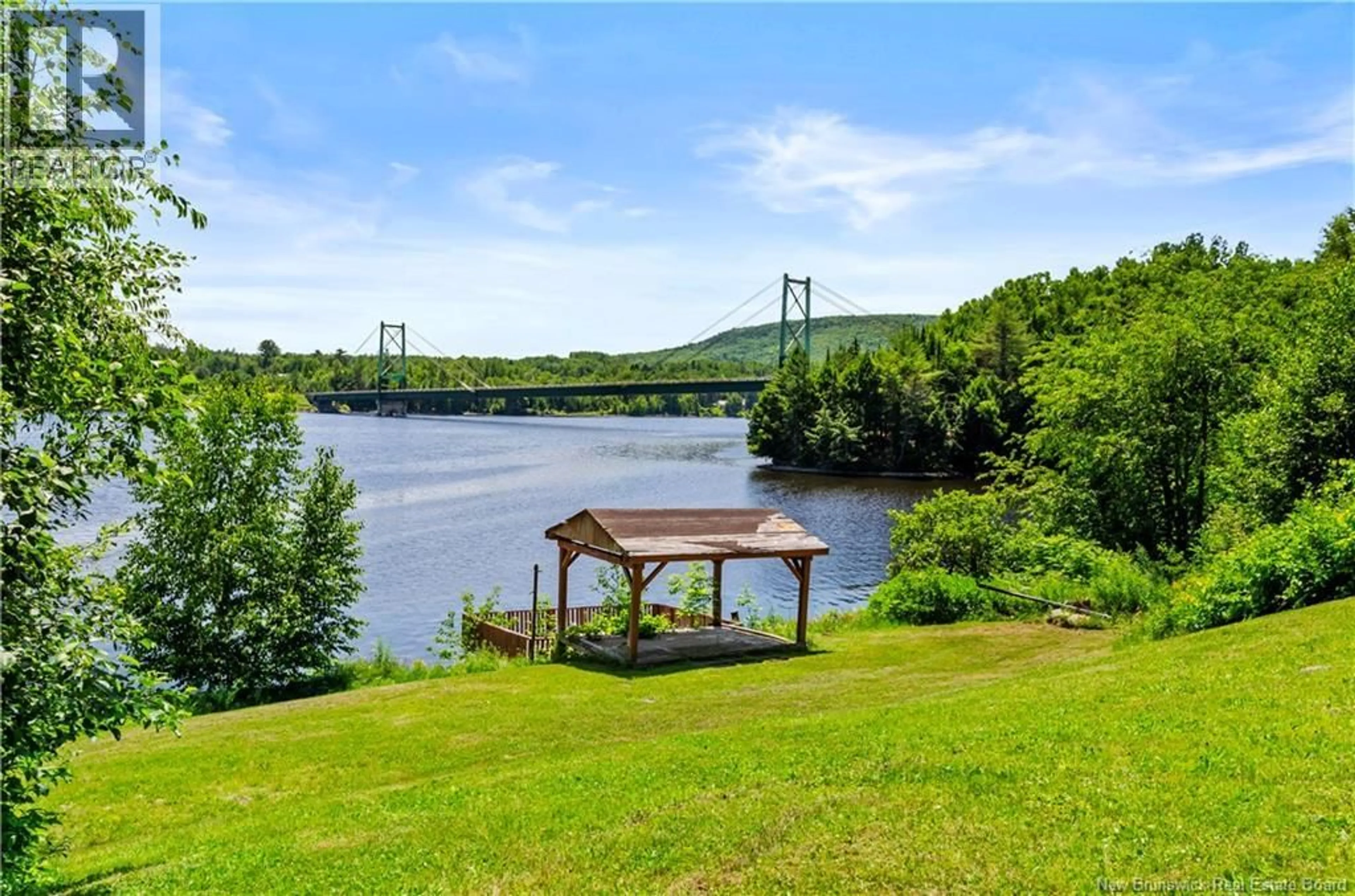 Patio, water/lake/river/ocean view for 676 OTIS DRIVE, Nackawic New Brunswick E6G1H1