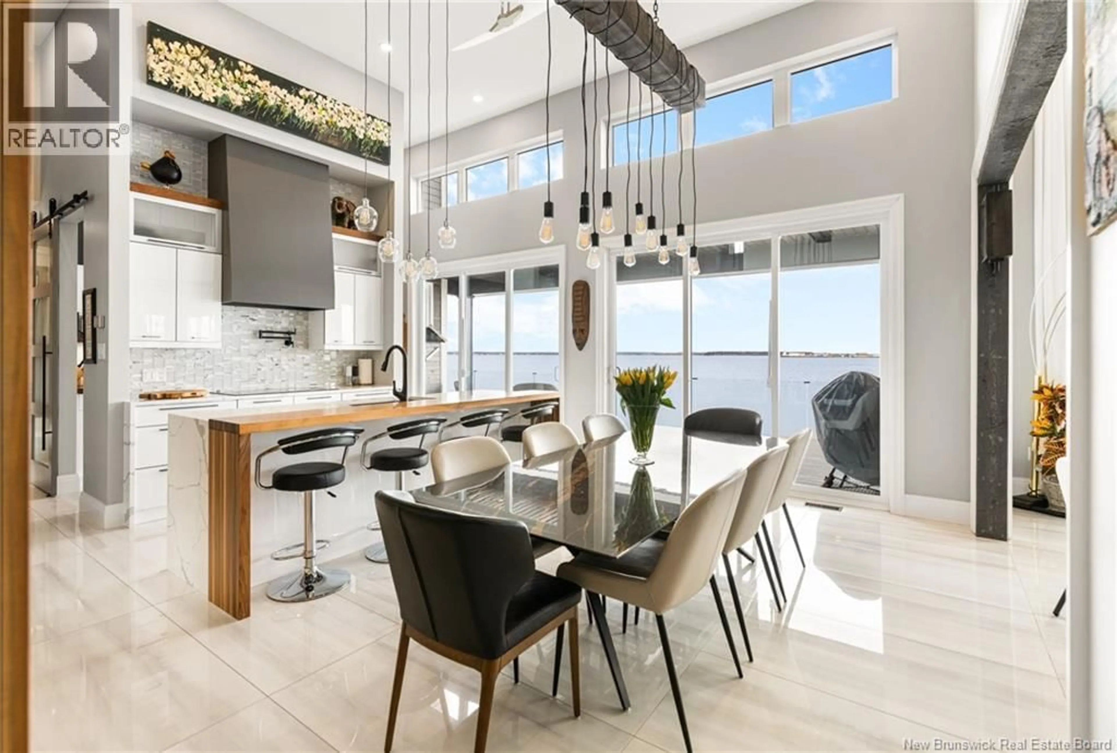 Contemporary kitchen, ceramic/tile floor for 486 PATUREL STREET, Shediac New Brunswick E4P2L3