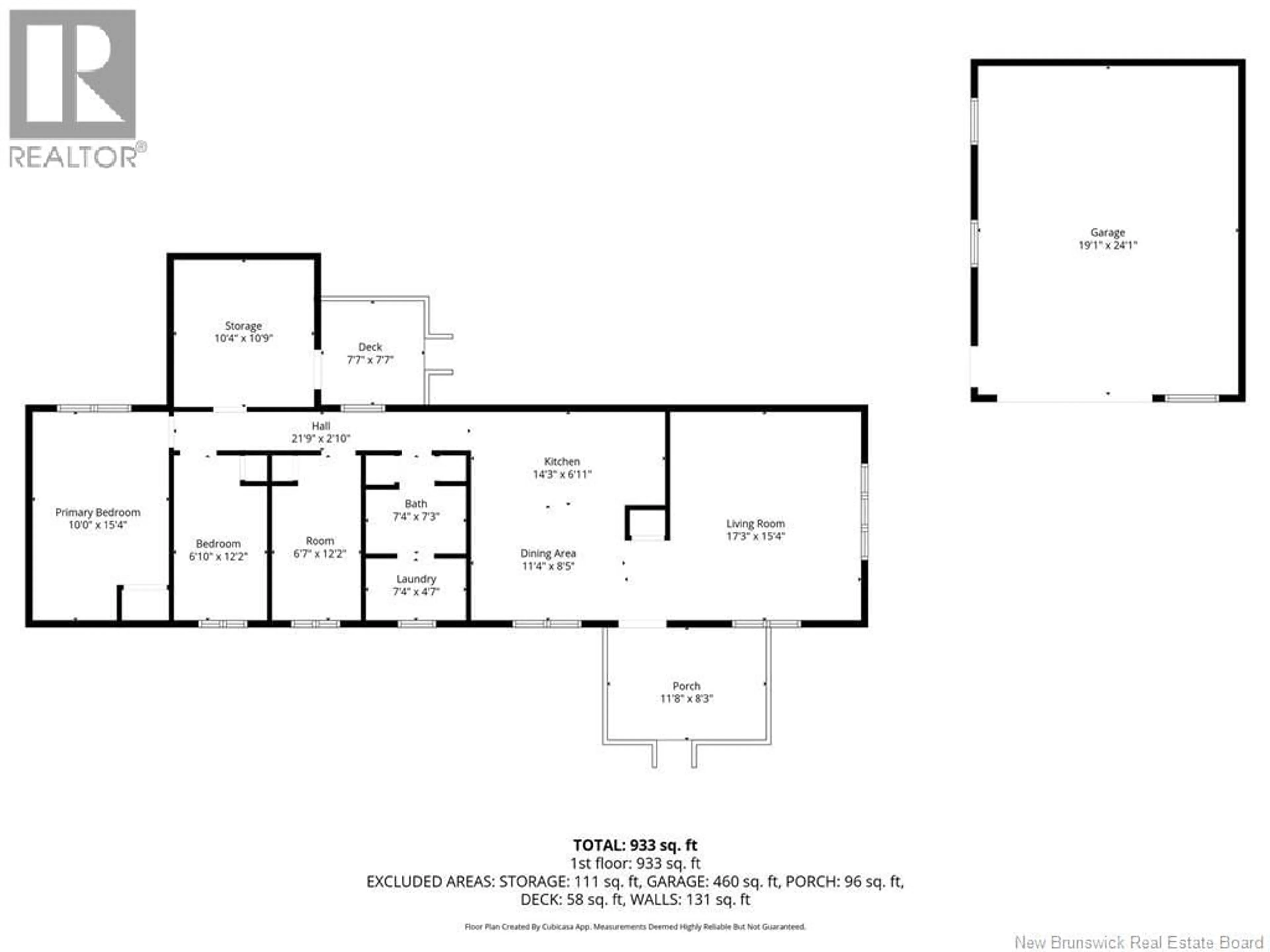 Floor plan for 323 MOUNTAIN BROOK ROAD, Charlo New Brunswick E8E2N6