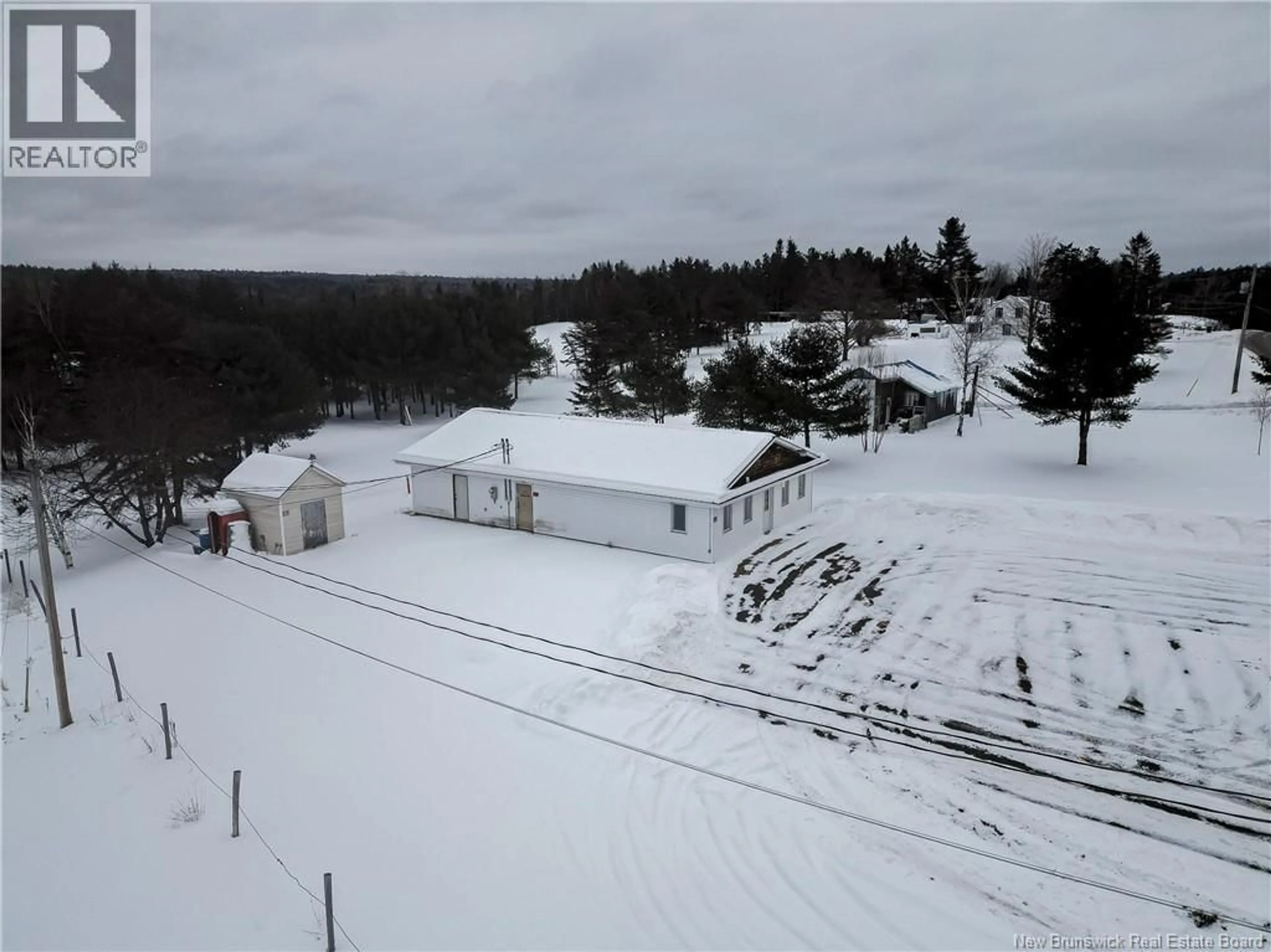 A pic from outside/outdoor area/front of a property/back of a property/a pic from drone, unknown for 6125 ROUTE 101, Hoyt New Brunswick E5L1Z9