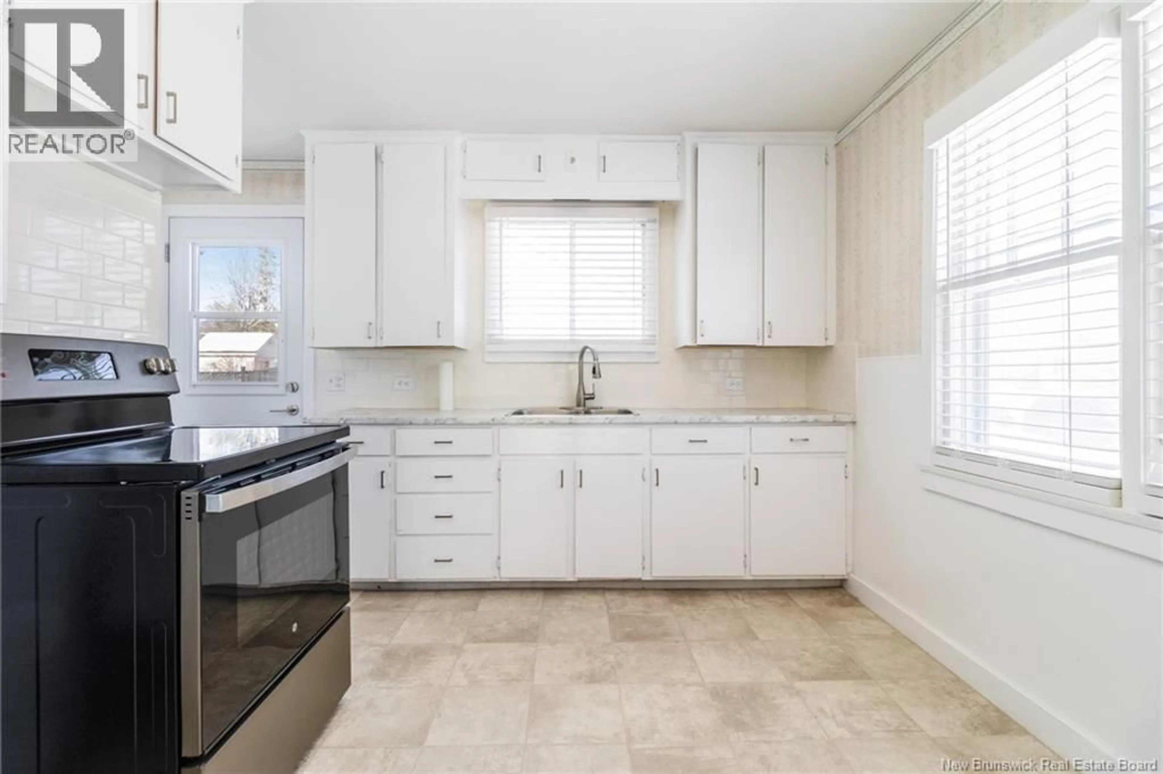 Standard kitchen, ceramic/tile floor for 155 WALLACE AVENUE, Fredericton New Brunswick E3A2J9