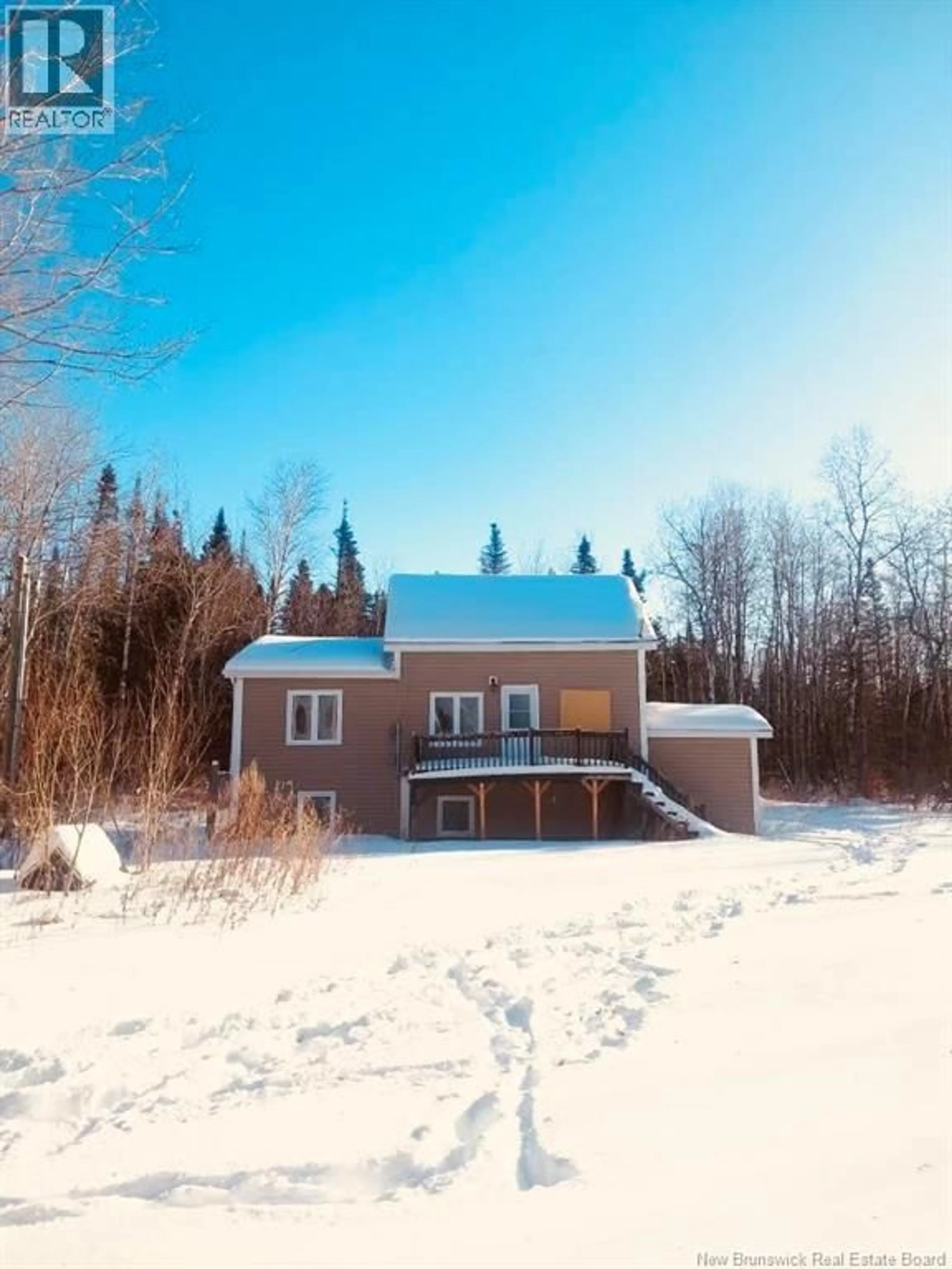 A pic from outside/outdoor area/front of a property/back of a property/a pic from drone, building for 717 LAPLANTE ROAD, Alcida New Brunswick E8J2C4