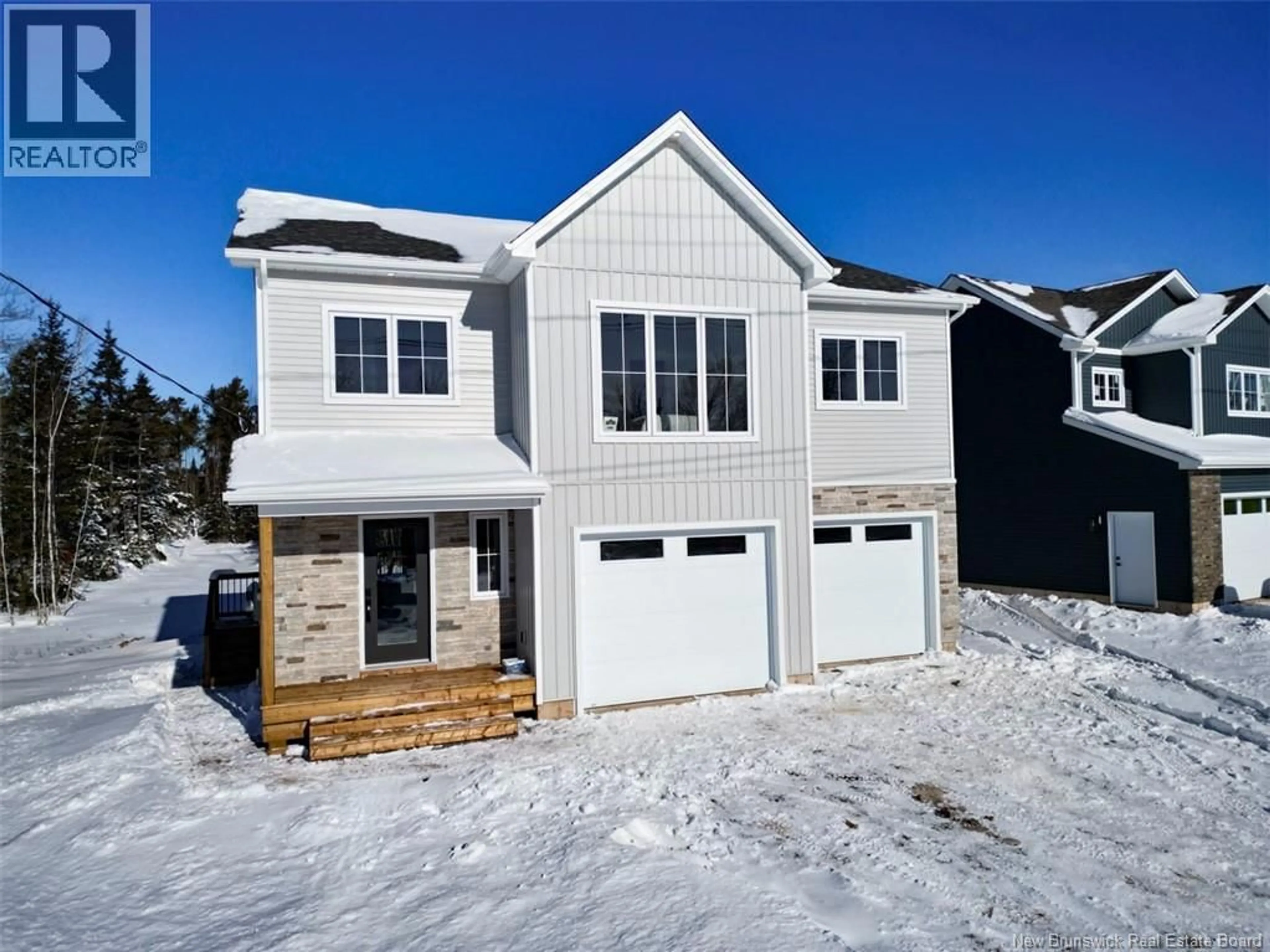 Home with vinyl exterior material, street for 186 RACHEL STREET, Moncton New Brunswick E1G2V5