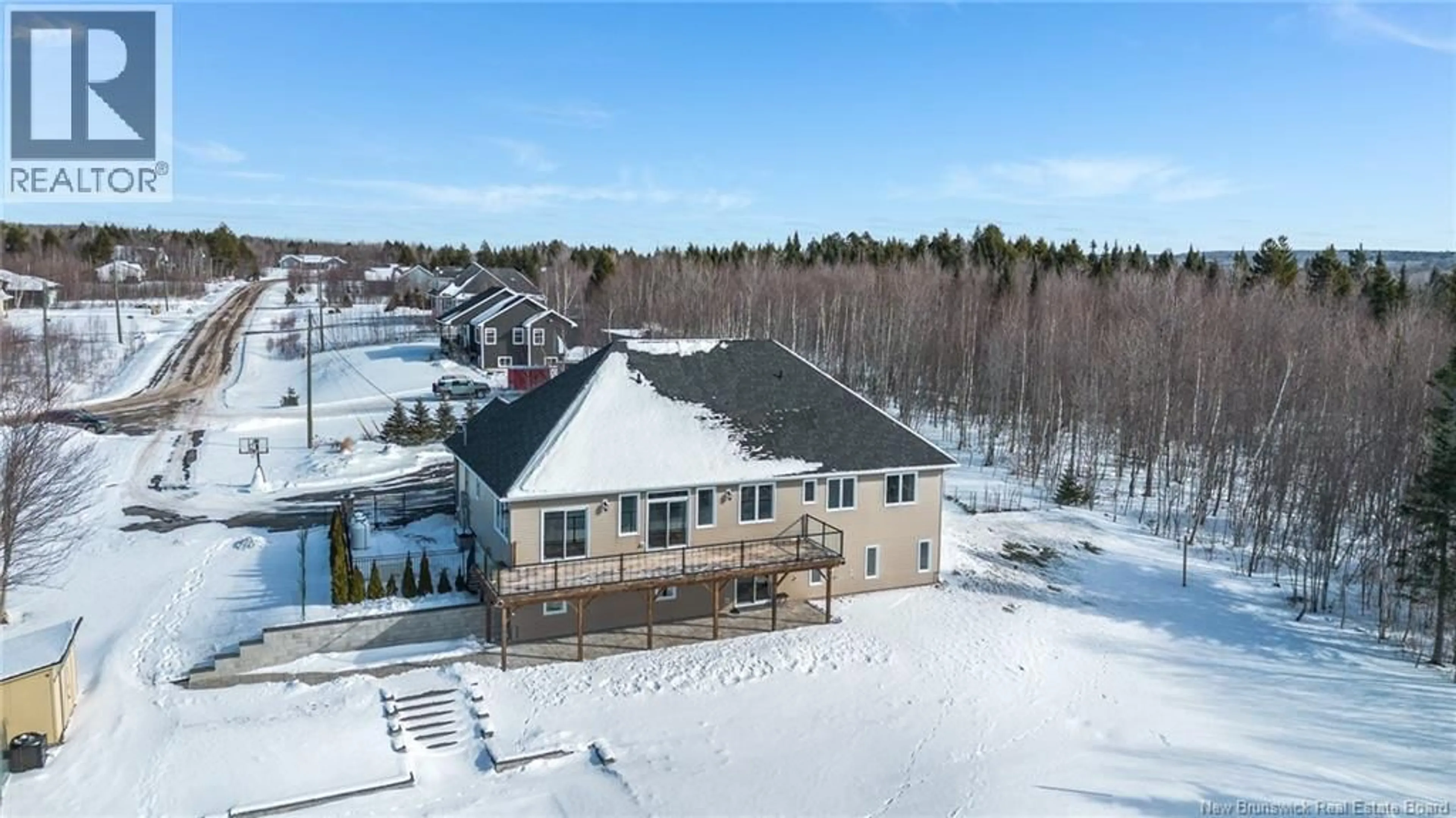 A pic from outside/outdoor area/front of a property/back of a property/a pic from drone, unknown for 29 INSPIRATION LANE, Penniac New Brunswick E3A9X9