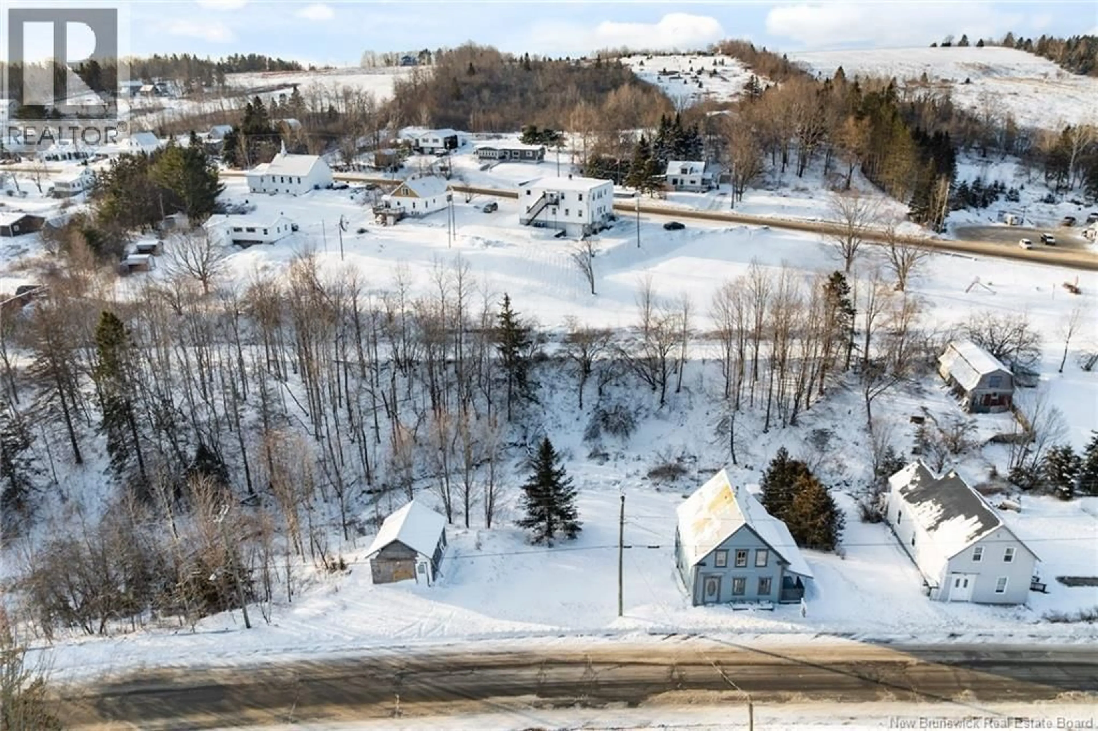 A pic from outside/outdoor area/front of a property/back of a property/a pic from drone, unknown for 18 HOWLAND RIDGE ROAD, Millville New Brunswick E6E1Y2