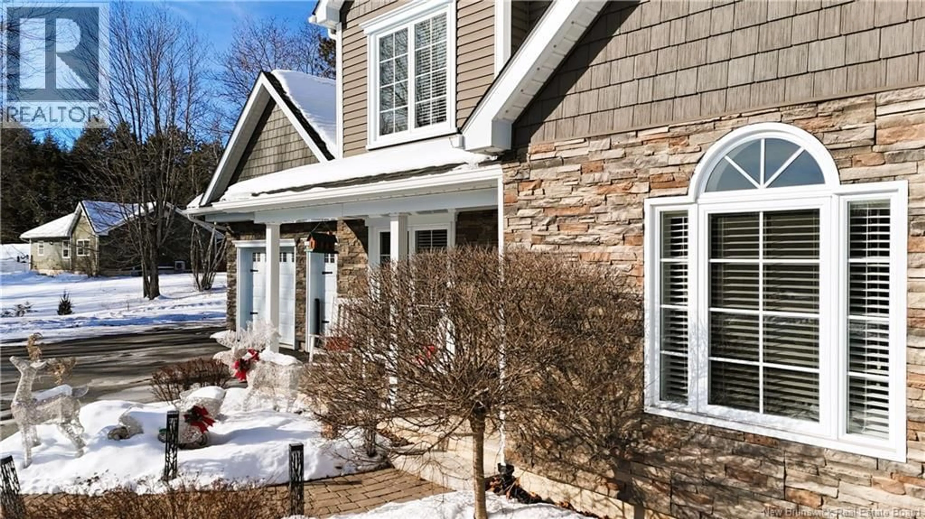 Home with brick exterior material, street for 313 ROUTE 102 ROUTE, Burton New Brunswick E2V3B3