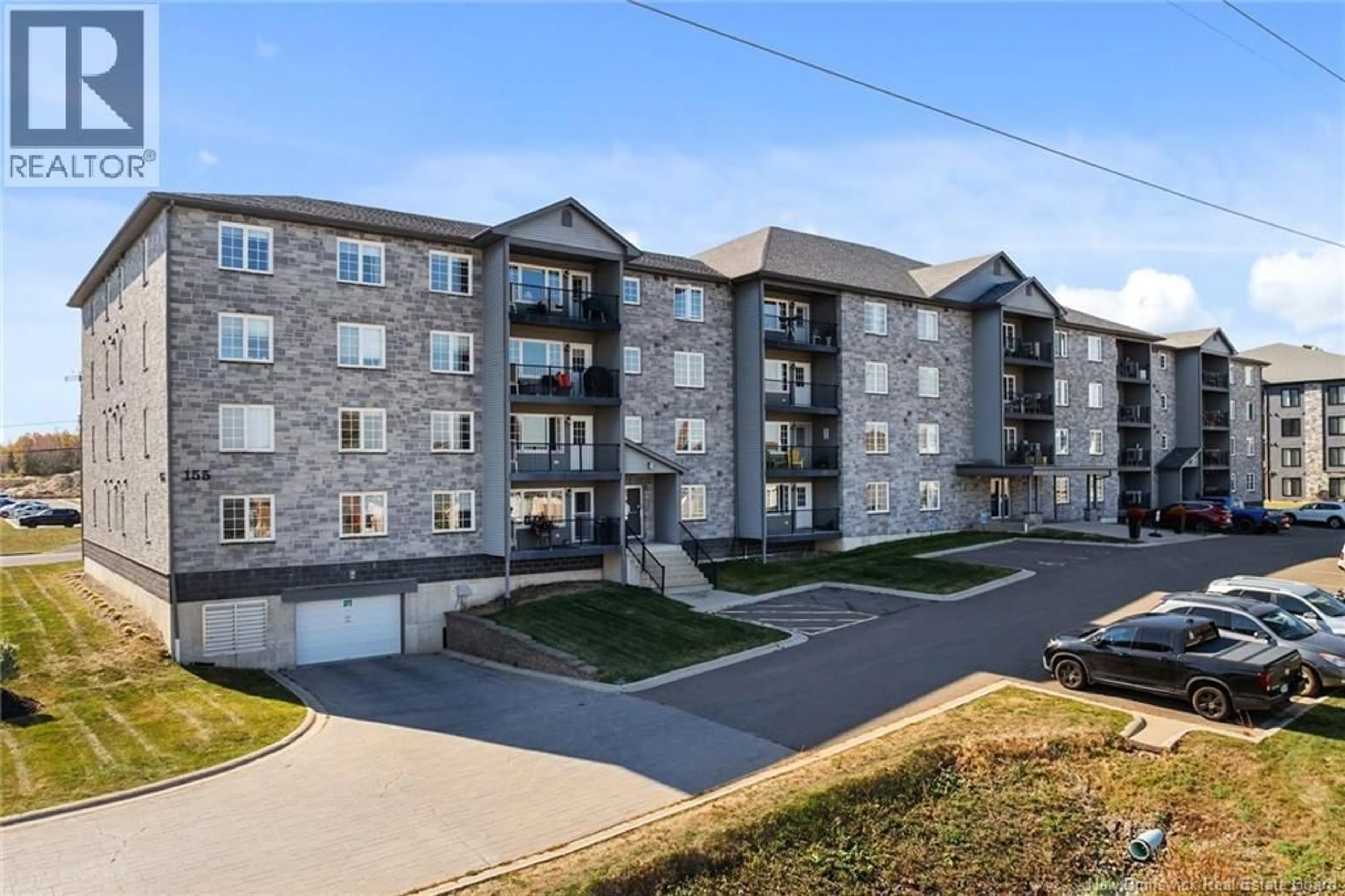 A pic from outside/outdoor area/front of a property/back of a property/a pic from drone, unknown for 109 - 155 LIAN STREET, Fredericton New Brunswick E3C0L9