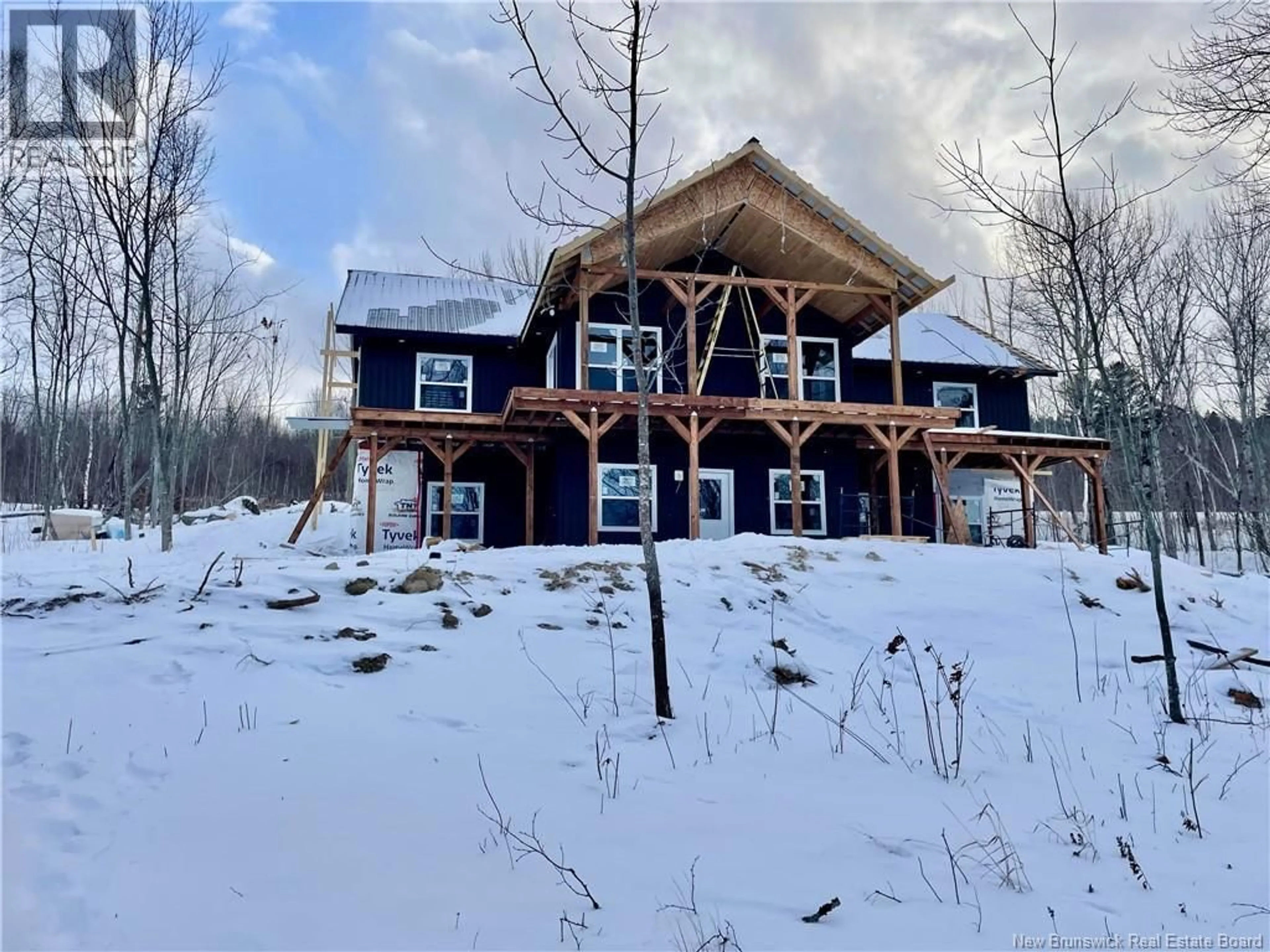 A pic from outside/outdoor area/front of a property/back of a property/a pic from drone, unknown for House and Lot TEMPLE ROAD, Ritchie New Brunswick E6H1H4