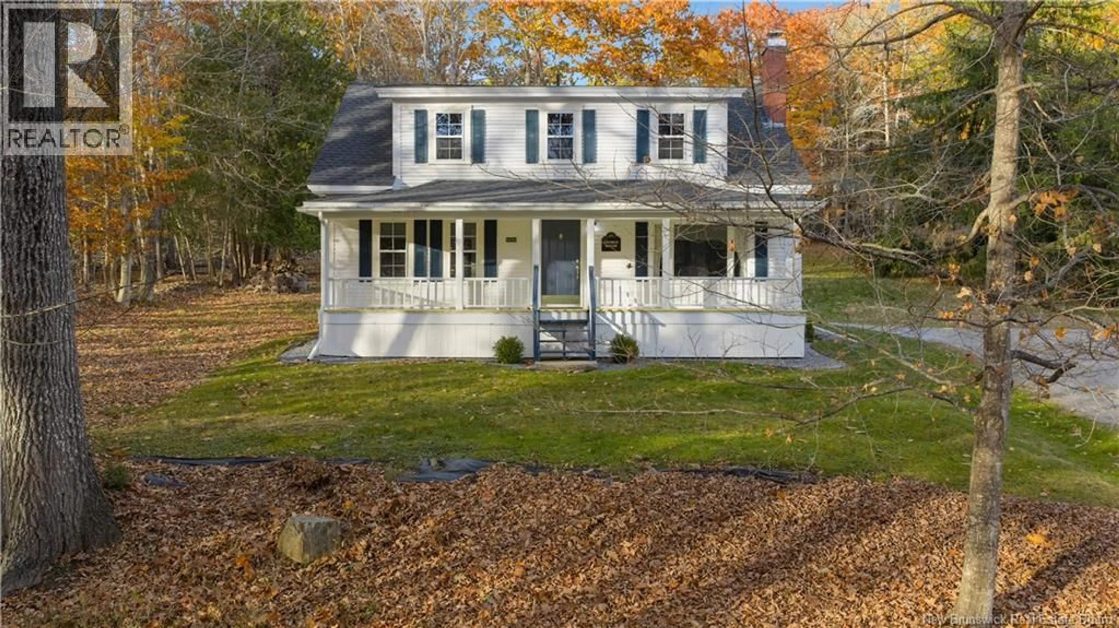 A pic from outside/outdoor area/front of a property/back of a property/a pic from drone, street for 458 LEDGE ROAD, Crocker Hill New Brunswick E3L3N4