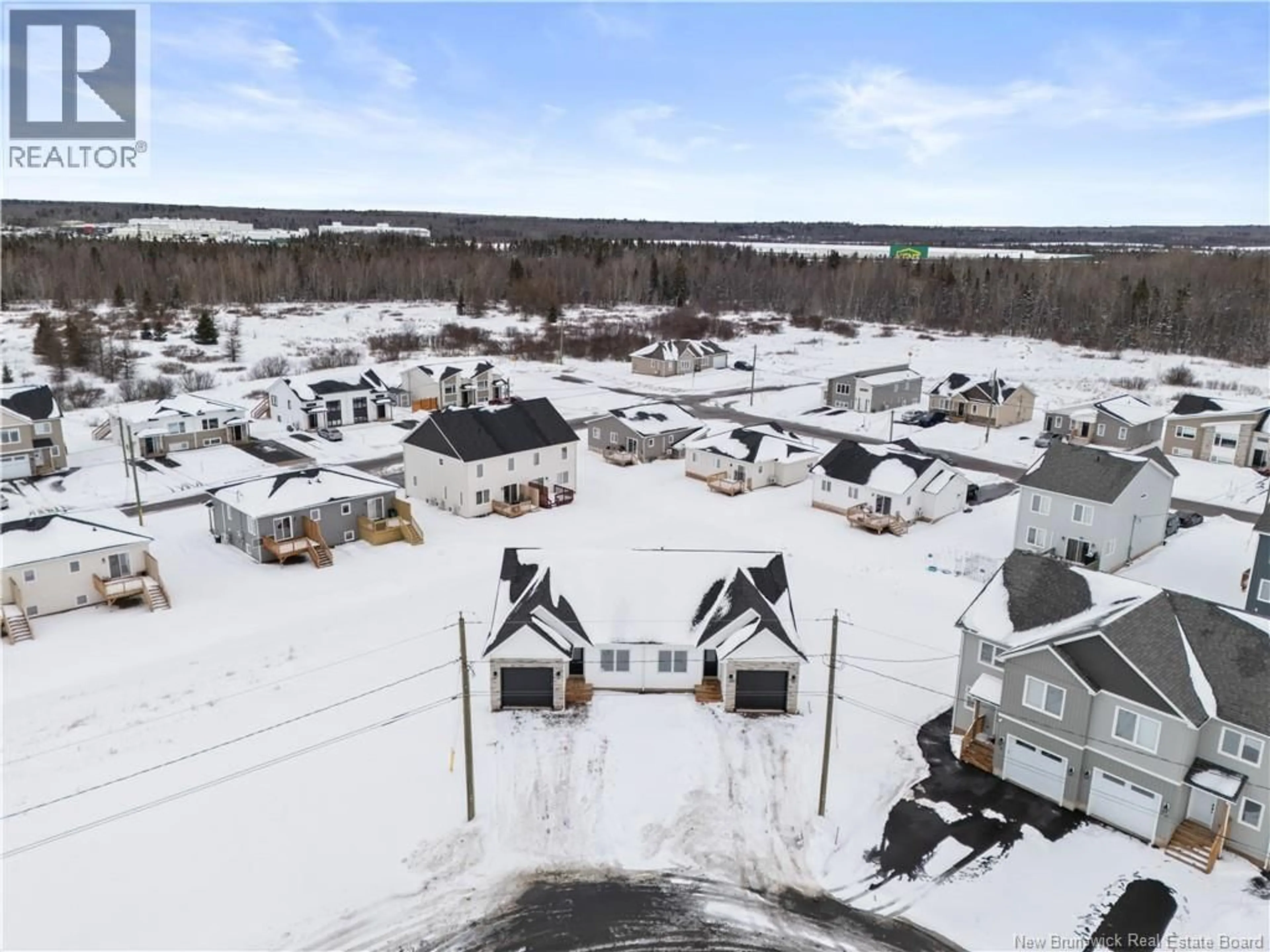 A pic from outside/outdoor area/front of a property/back of a property/a pic from drone, unknown for 87 ALOSIER CRESCENT, Moncton New Brunswick E1K0A1