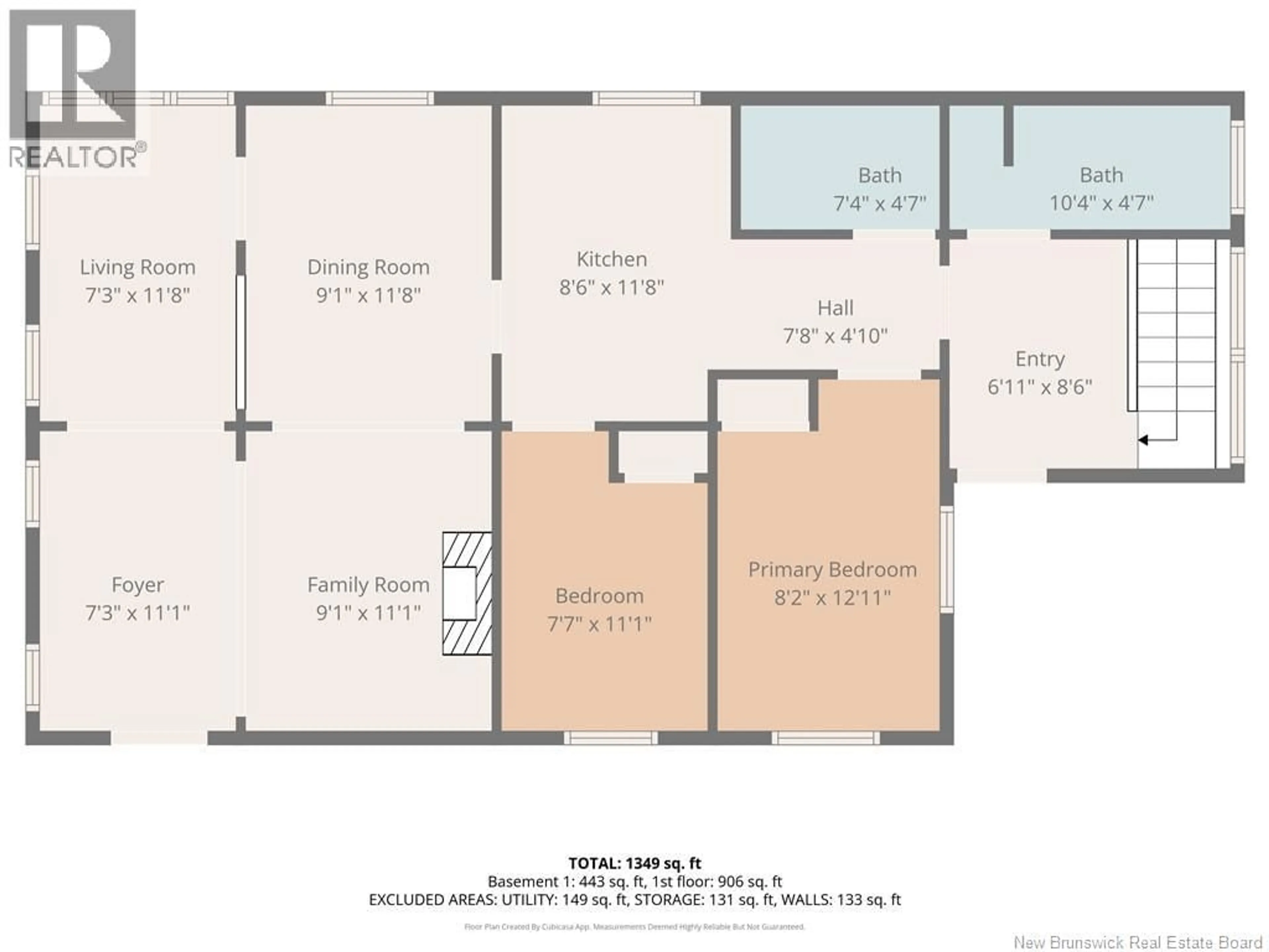 Floor plan for 403 WALLACE, Dalhousie New Brunswick E8C2W2