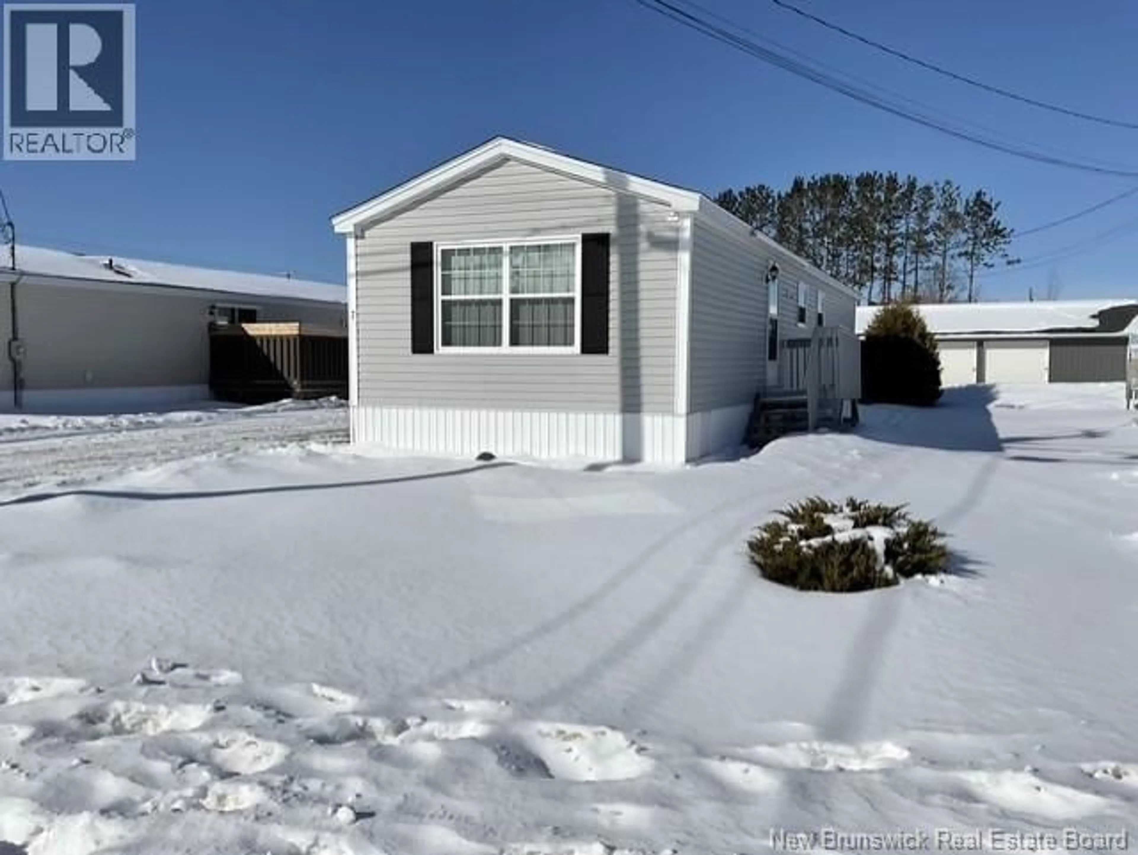 Home with vinyl exterior material, street for 7 VALLEY LANE, Jacksonville New Brunswick E7M0B7
