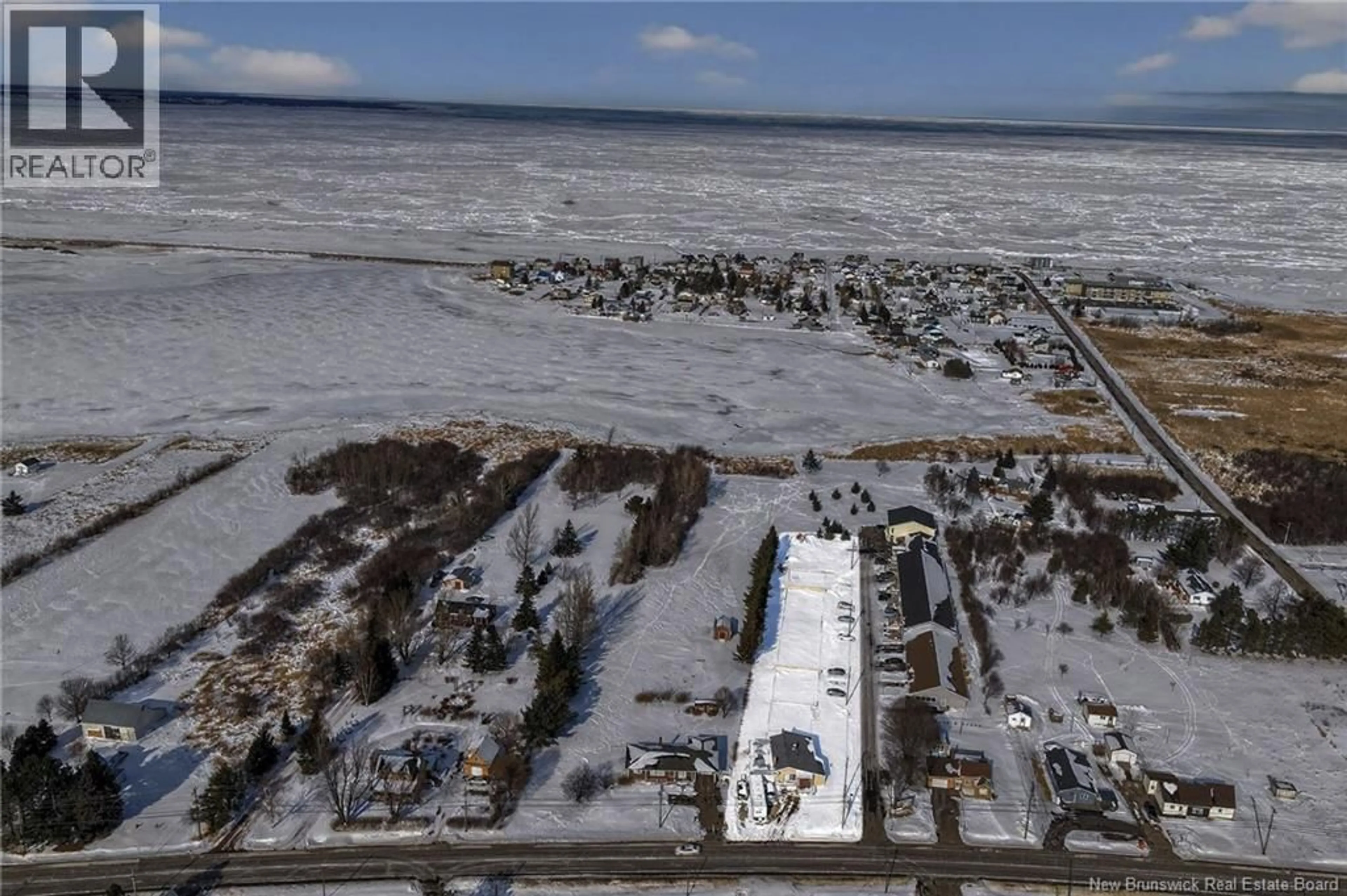 A pic from outside/outdoor area/front of a property/back of a property/a pic from drone, water/lake/river/ocean view for 1026 ROUTE 133, Grand-Barachois New Brunswick E4P8G2