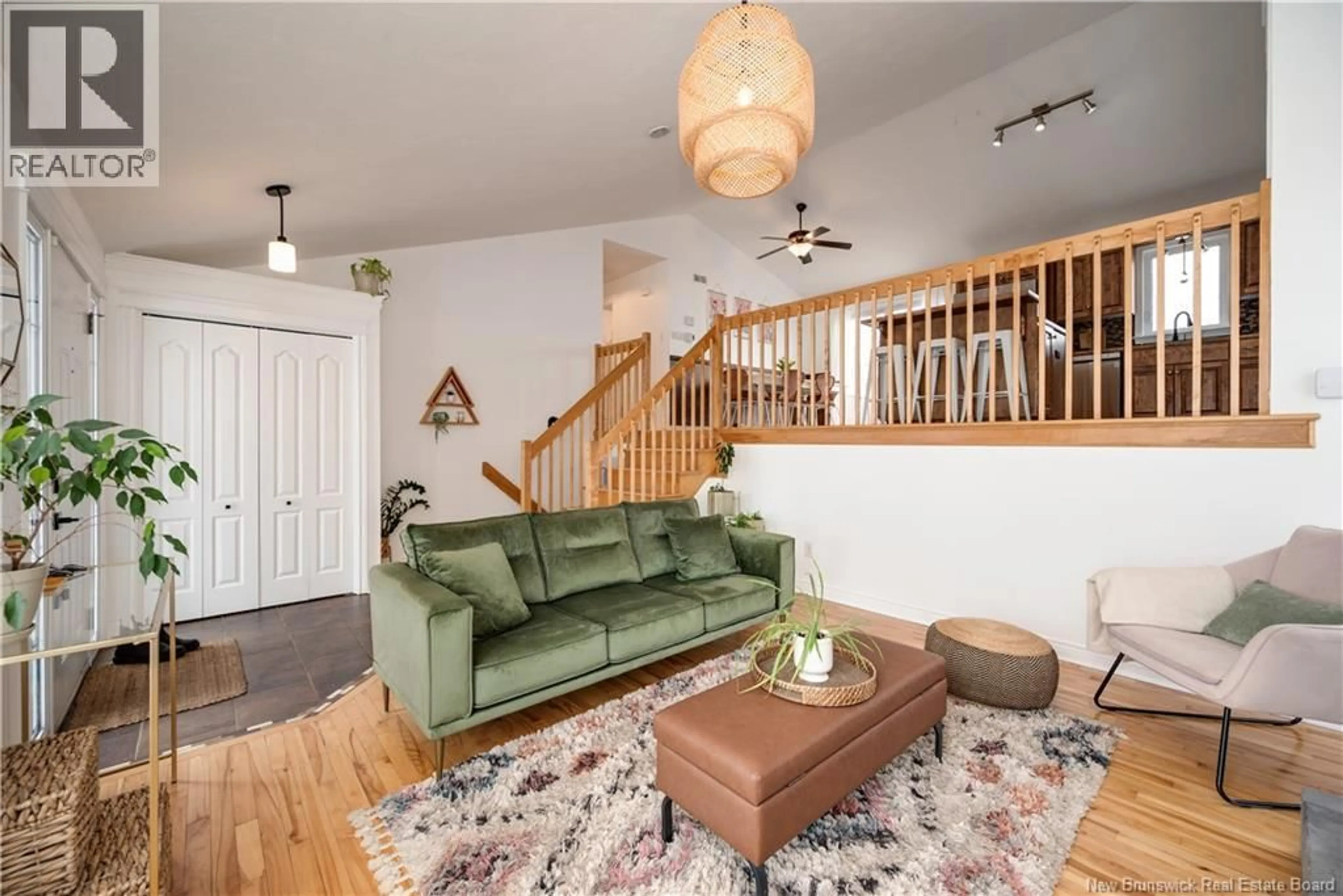 Living room with furniture, unknown for 203 SUNSHINE DRIVE, Moncton New Brunswick E1G2J6