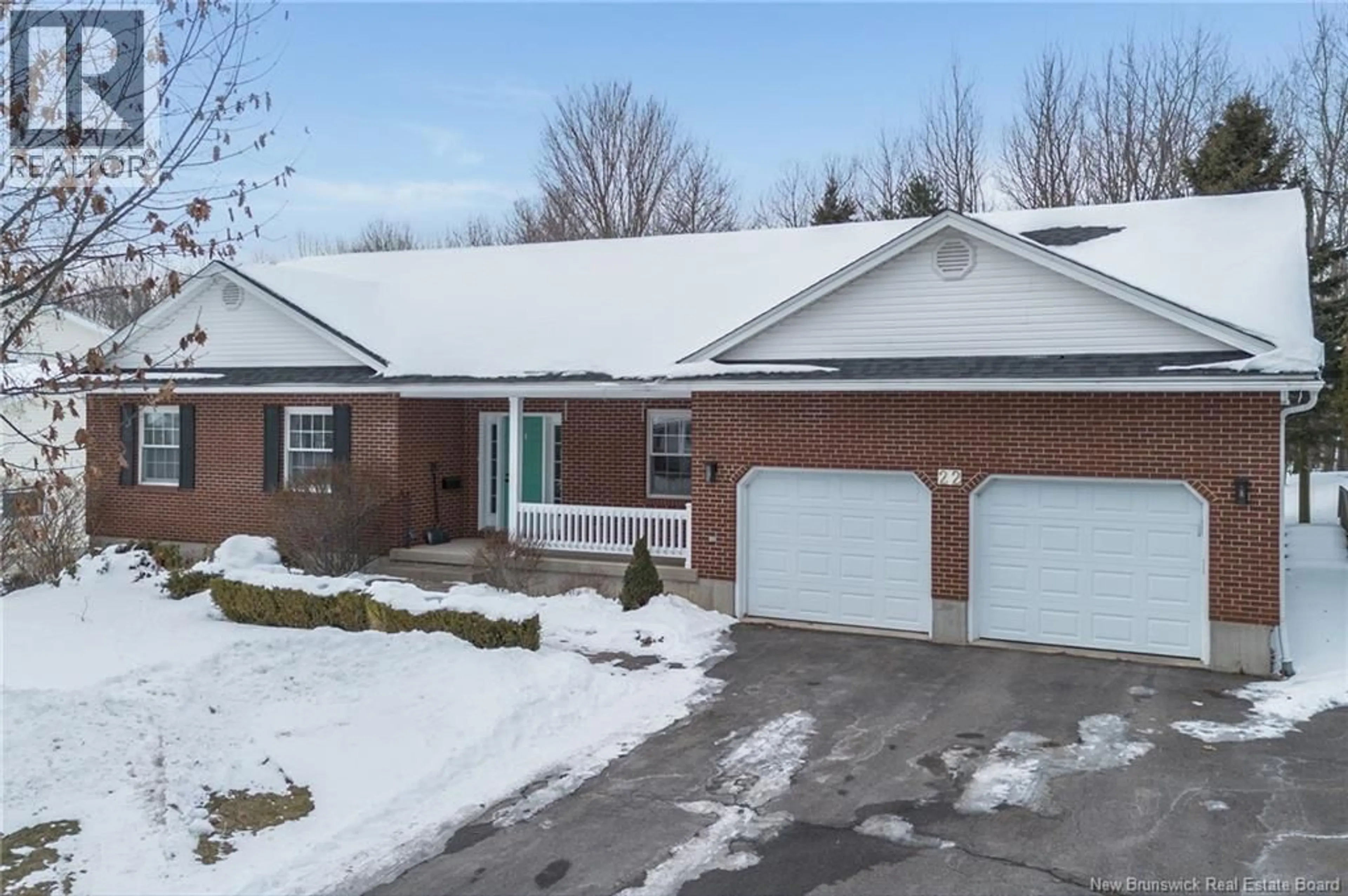 Home with brick exterior material, street for 22 LEXINGTON LANE, Fredericton New Brunswick E3A5S6