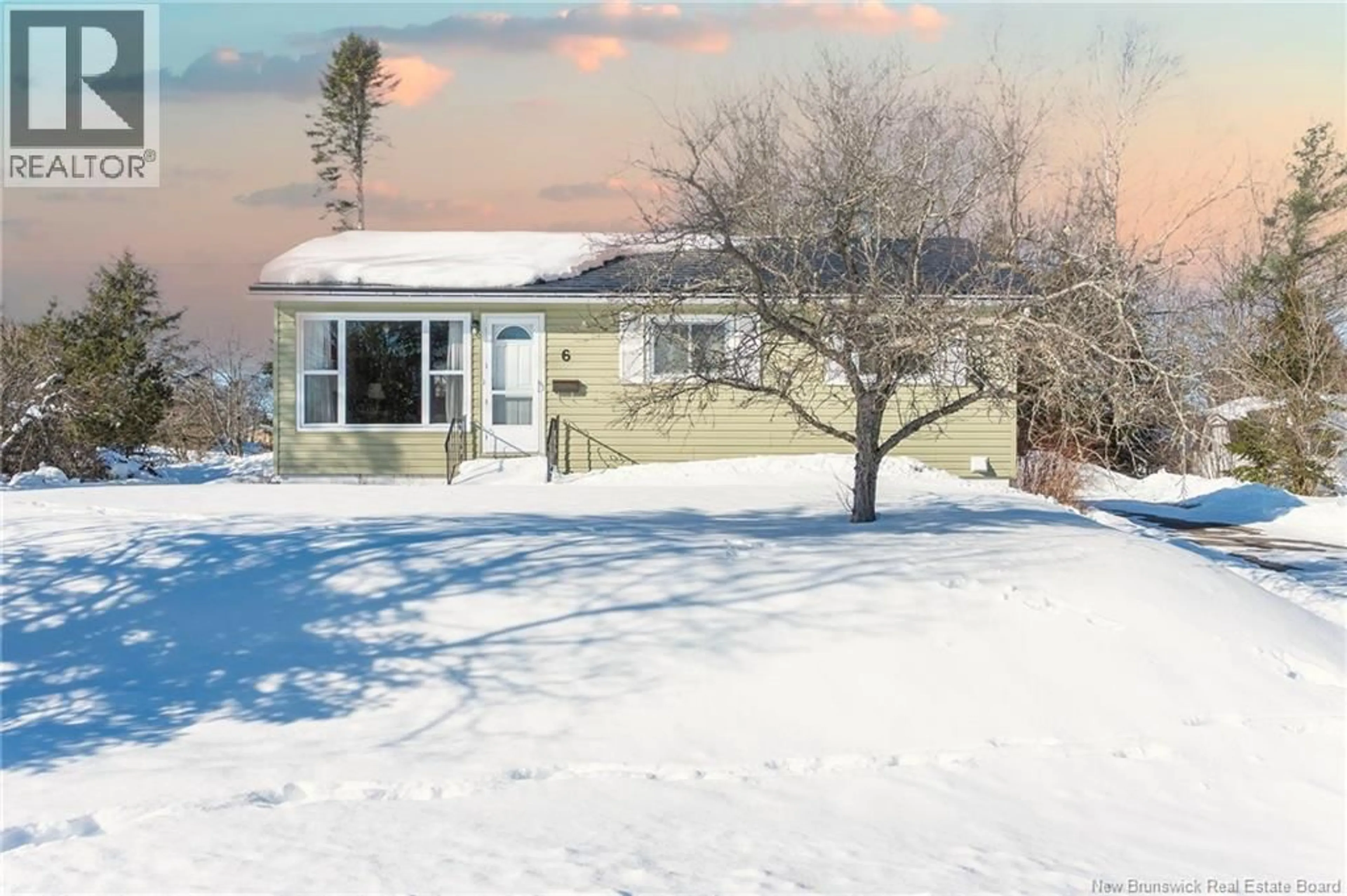 Unknown for 6 SHARON AVENUE, Saint John New Brunswick E2N1E4