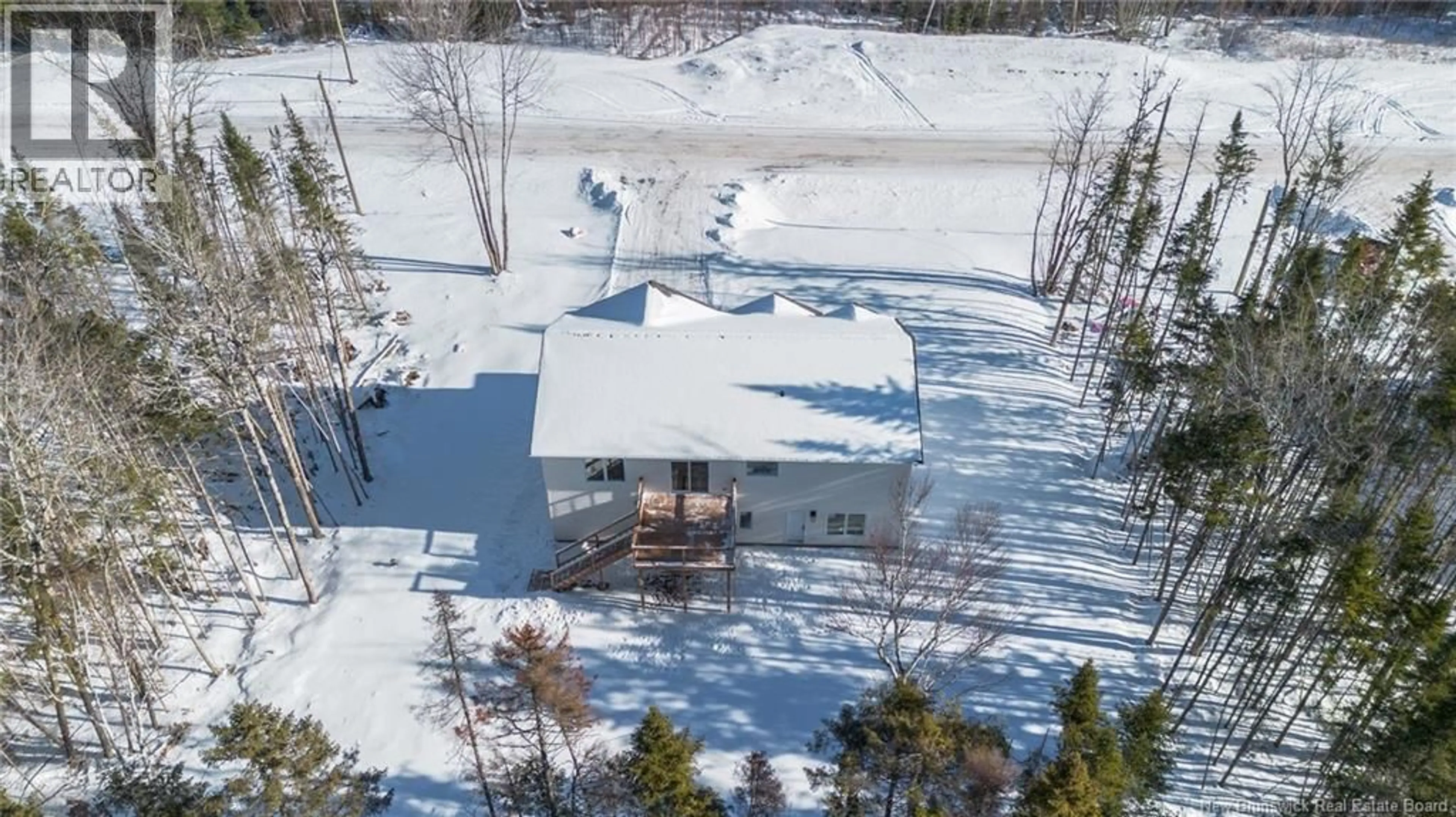 A pic from outside/outdoor area/front of a property/back of a property/a pic from drone, unknown for 30 ANDELYSE DRIVE, Waasis New Brunswick E3B1R9