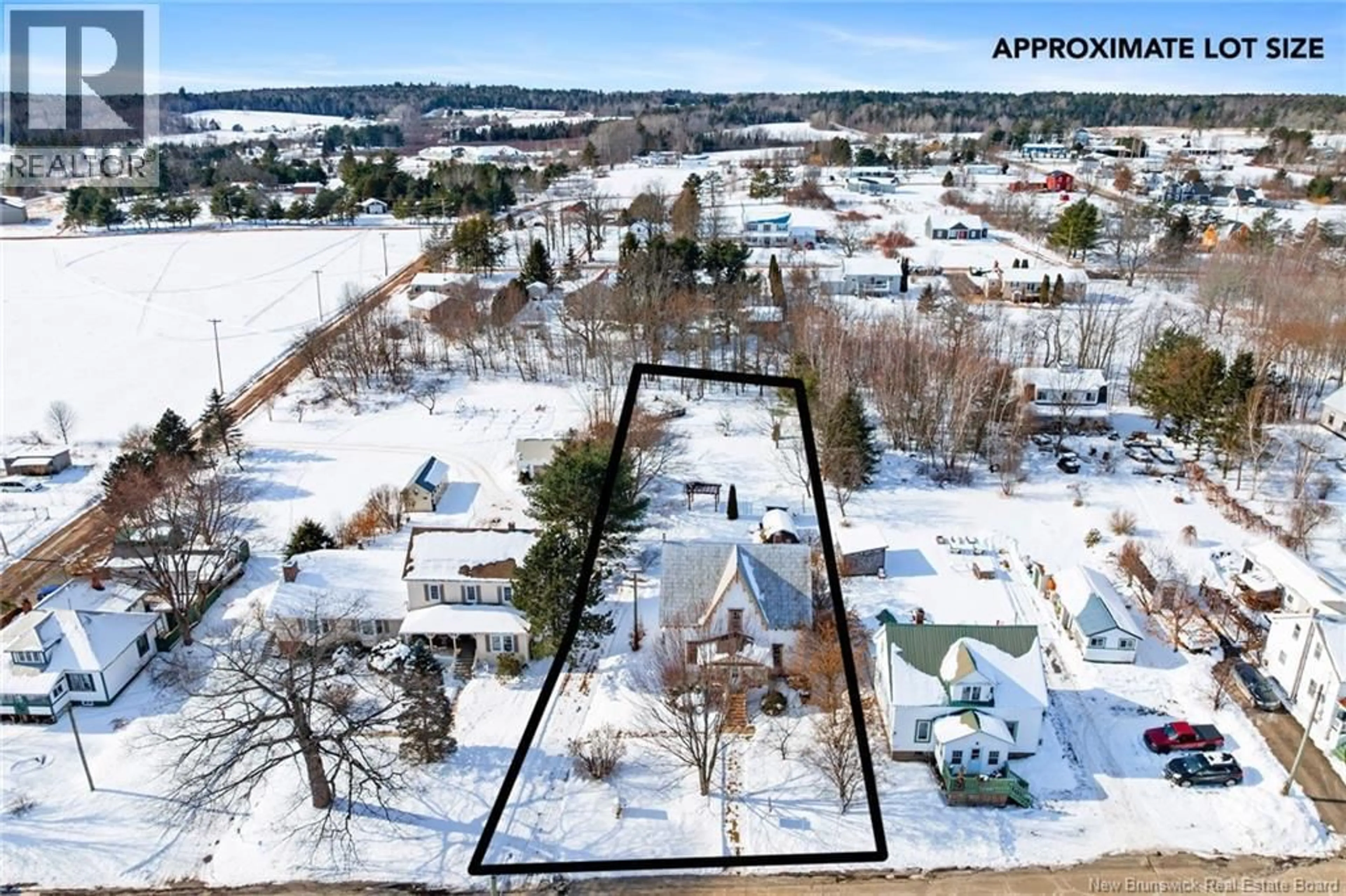 A pic from outside/outdoor area/front of a property/back of a property/a pic from drone, street for 25 TILLEY ROAD, Gagetown New Brunswick E5M1A7