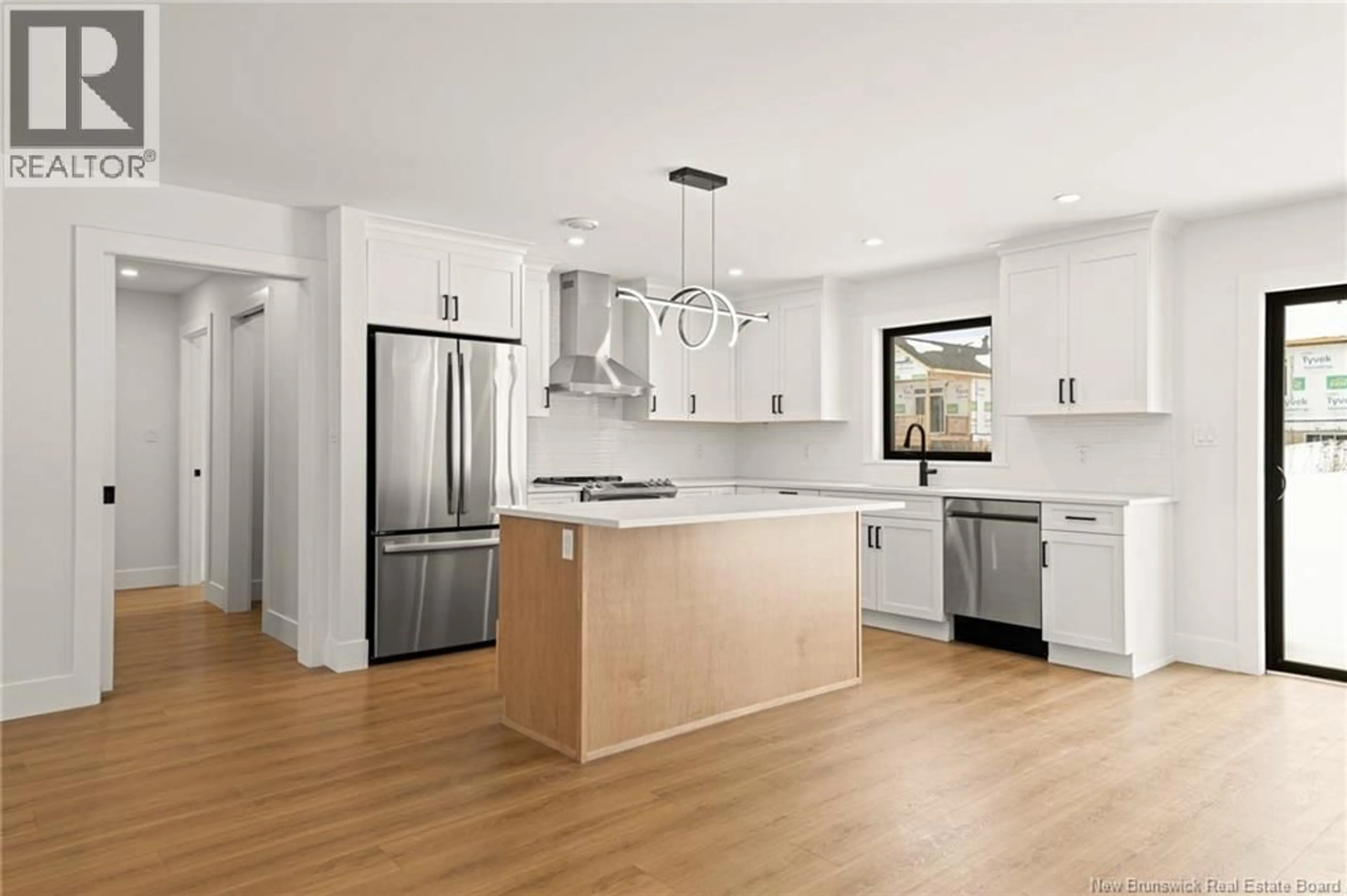 Open concept kitchen, unknown for 57 KERVIN CRESCENT, Moncton New Brunswick E1H3L4