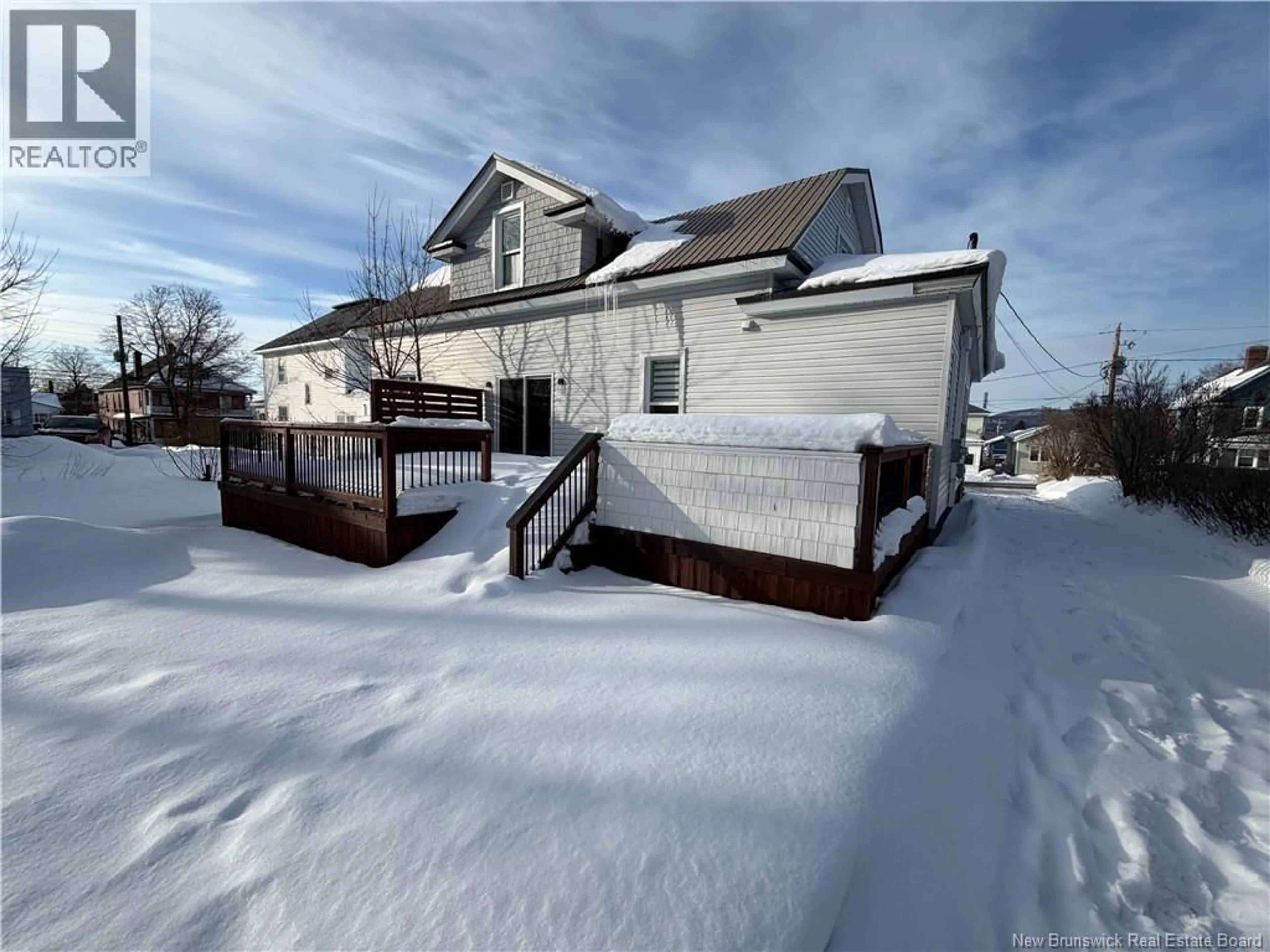 A pic from outside/outdoor area/front of a property/back of a property/a pic from drone, street for 10 ARGYLE STREET, Campbellton New Brunswick E3N1G4