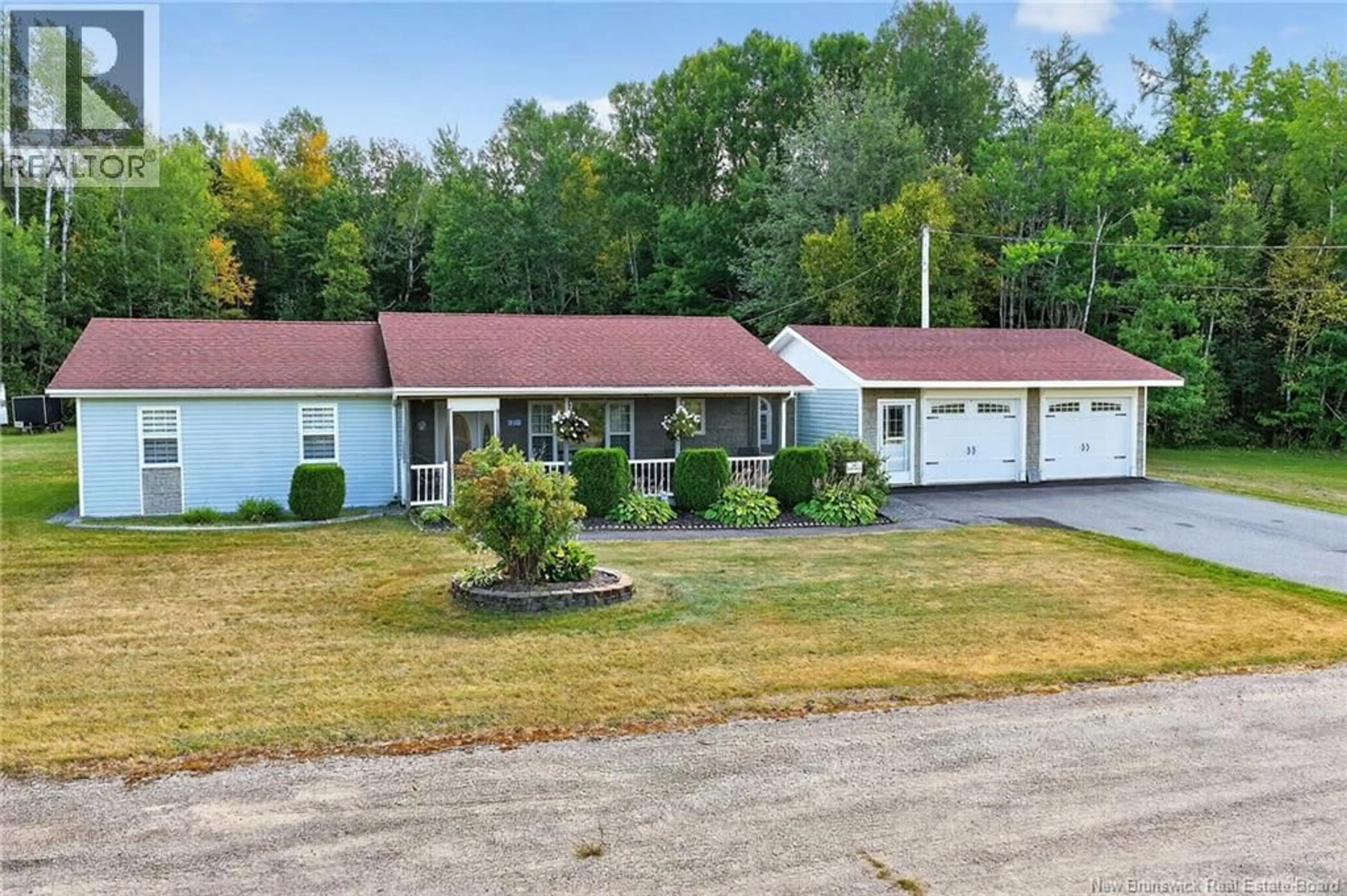 A pic from outside/outdoor area/front of a property/back of a property/a pic from drone, street for 210 COLLETTE ROAD, Collette New Brunswick E4Y1J5