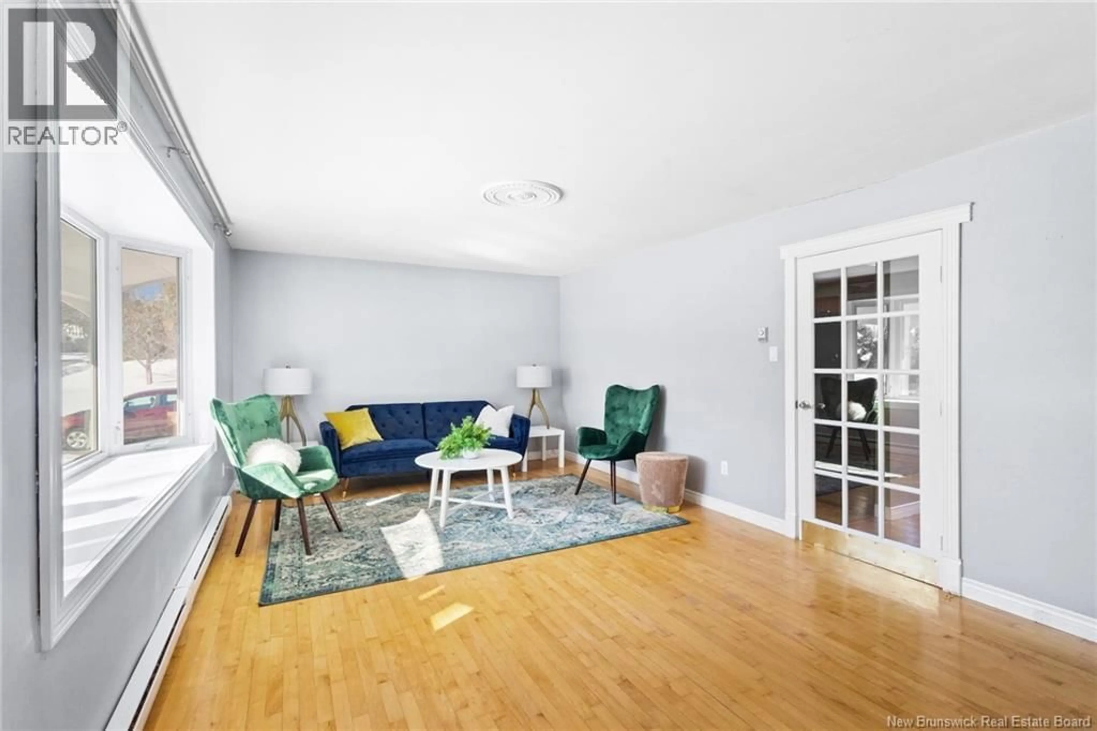 Living room with furniture, unknown for 103 HERITAGE AVENUE, New Maryland New Brunswick E3C1E9