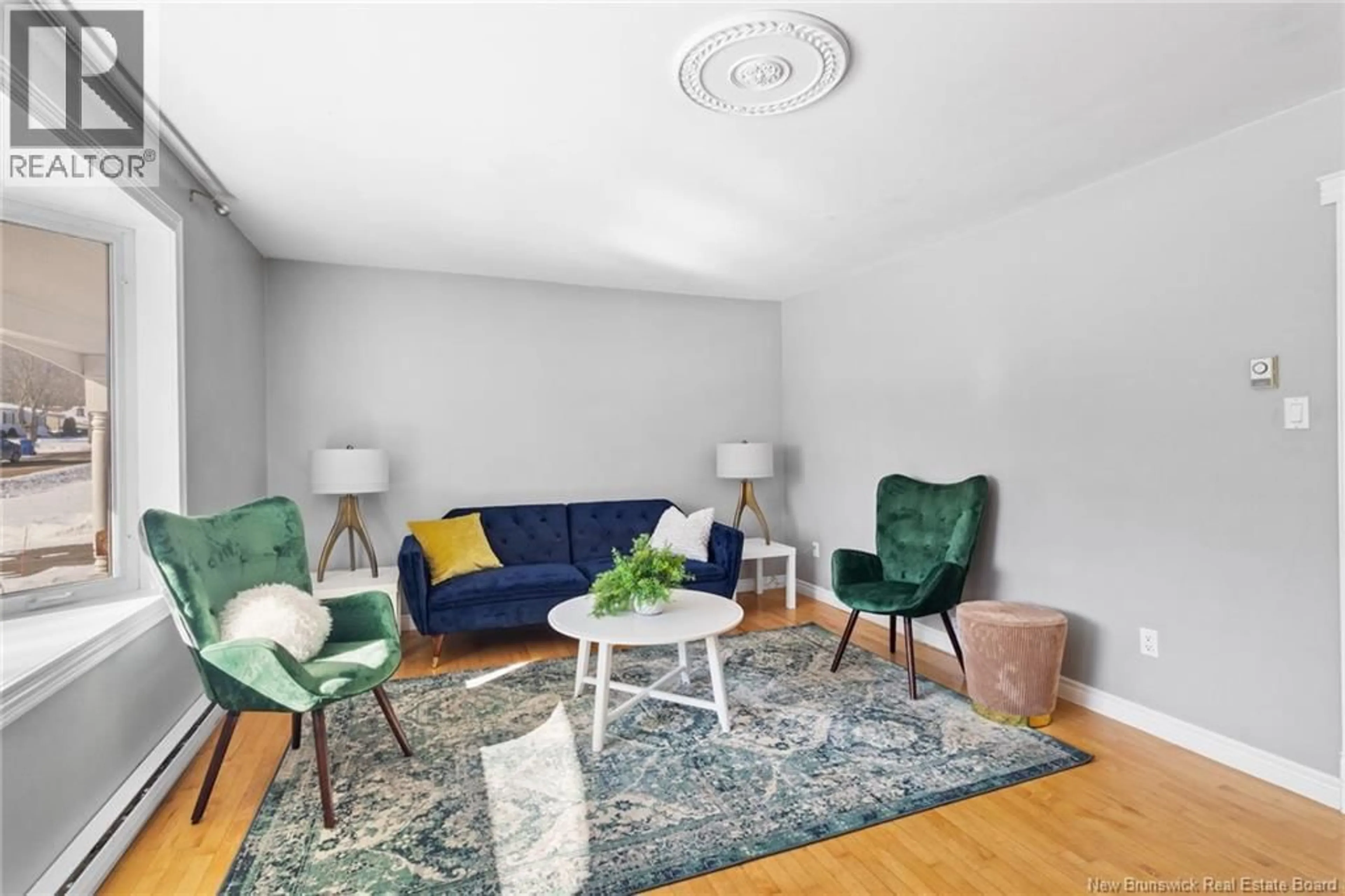 Living room with furniture, unknown for 103 HERITAGE AVENUE, New Maryland New Brunswick E3C1E9