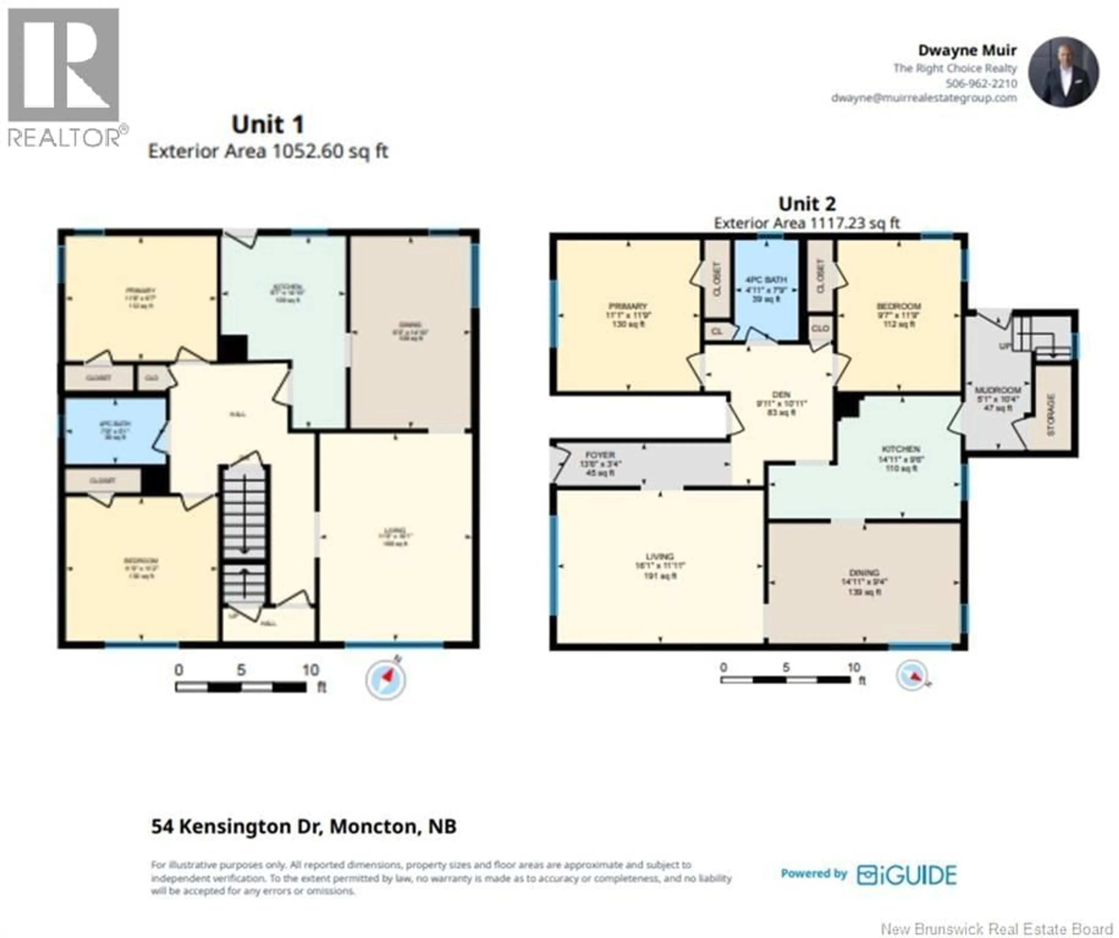 Floor plan for 54-56 KENSINGTON DRIVE, Moncton New Brunswick E1E3J4