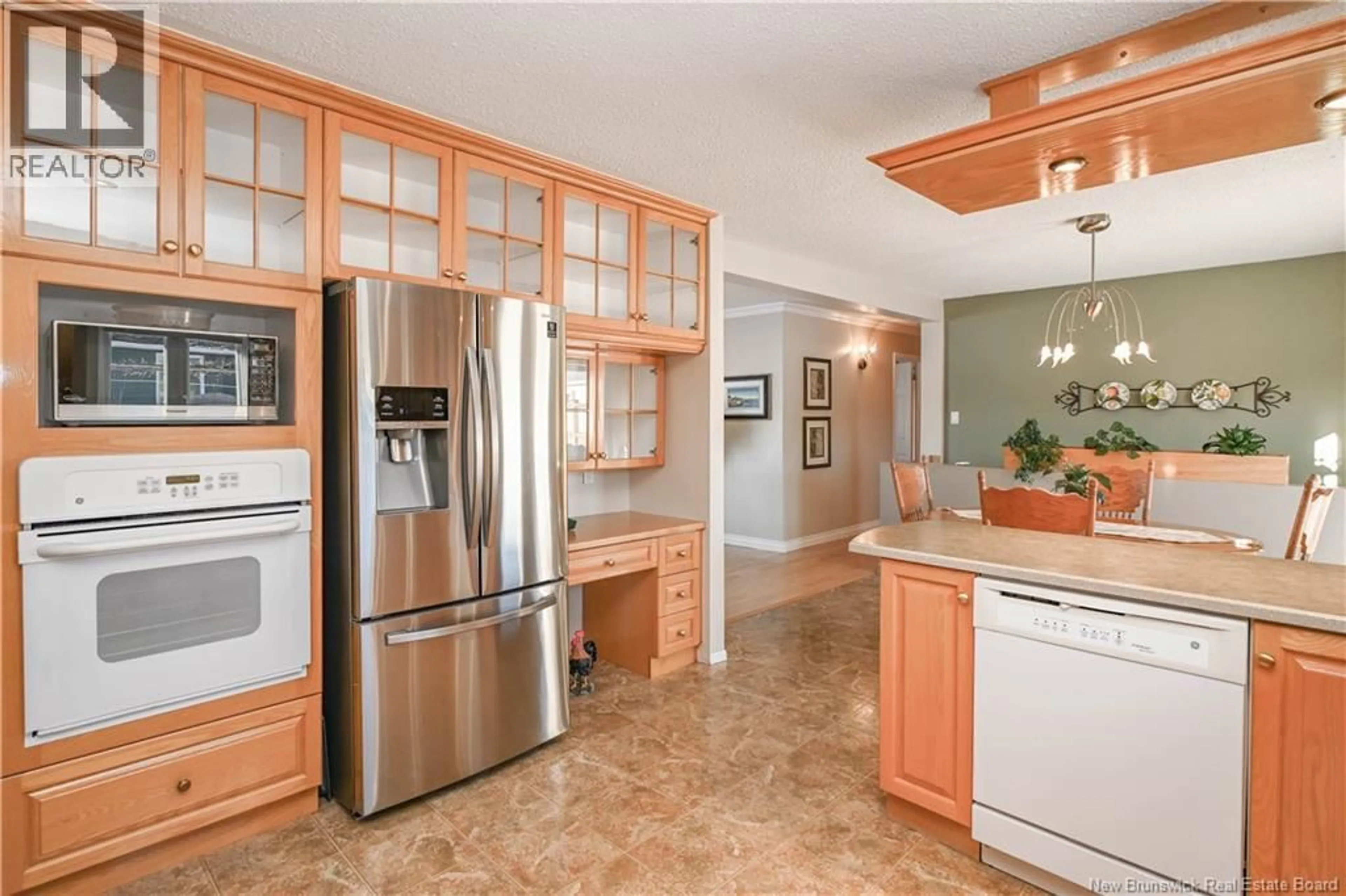 Open concept kitchen, ceramic/tile floor for 262 SAVARD STREET, Caraquet New Brunswick E1W1A4