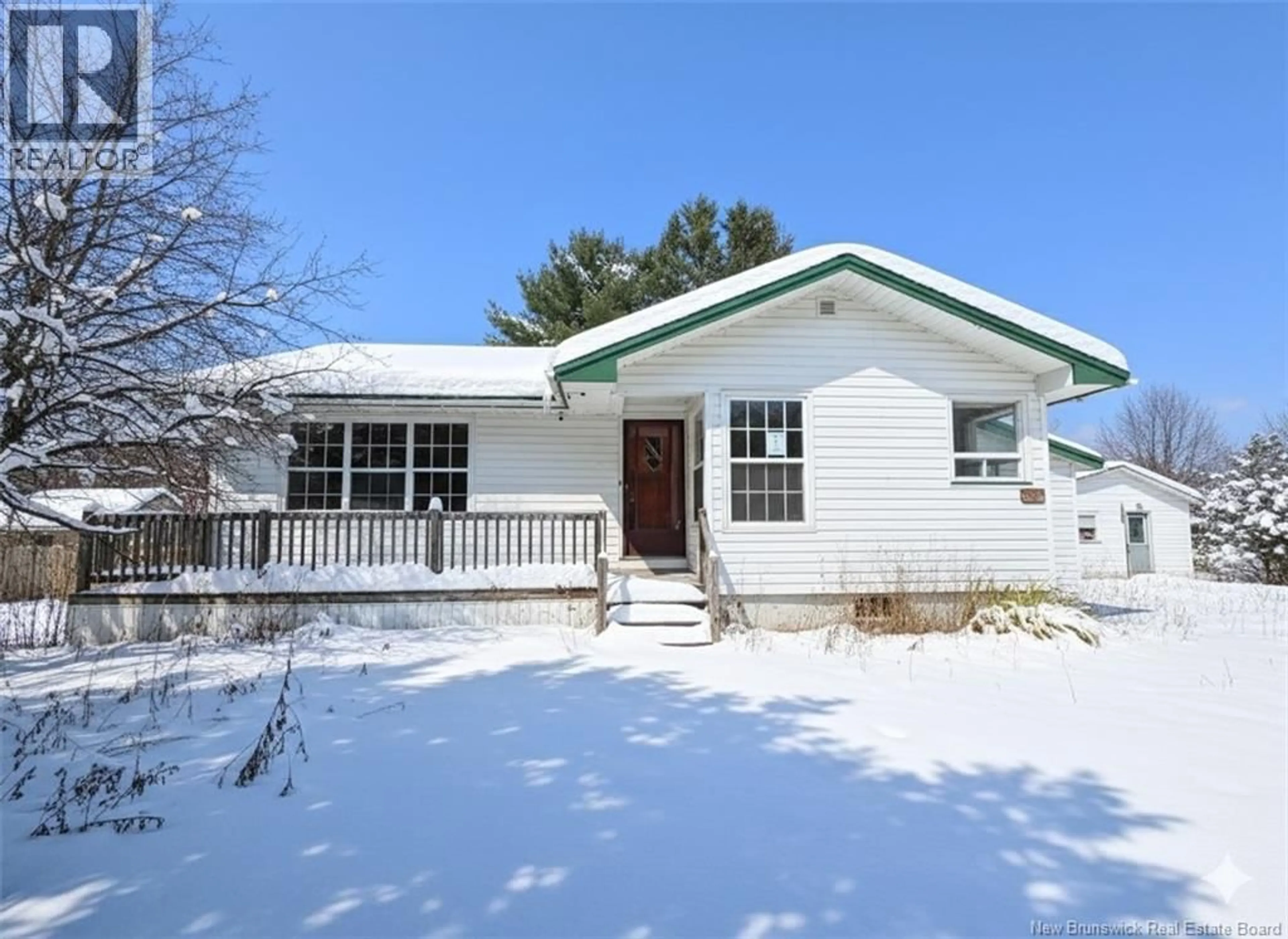 Home with vinyl exterior material, street for 95 MAIN STREET, Doaktown New Brunswick E9C1A1