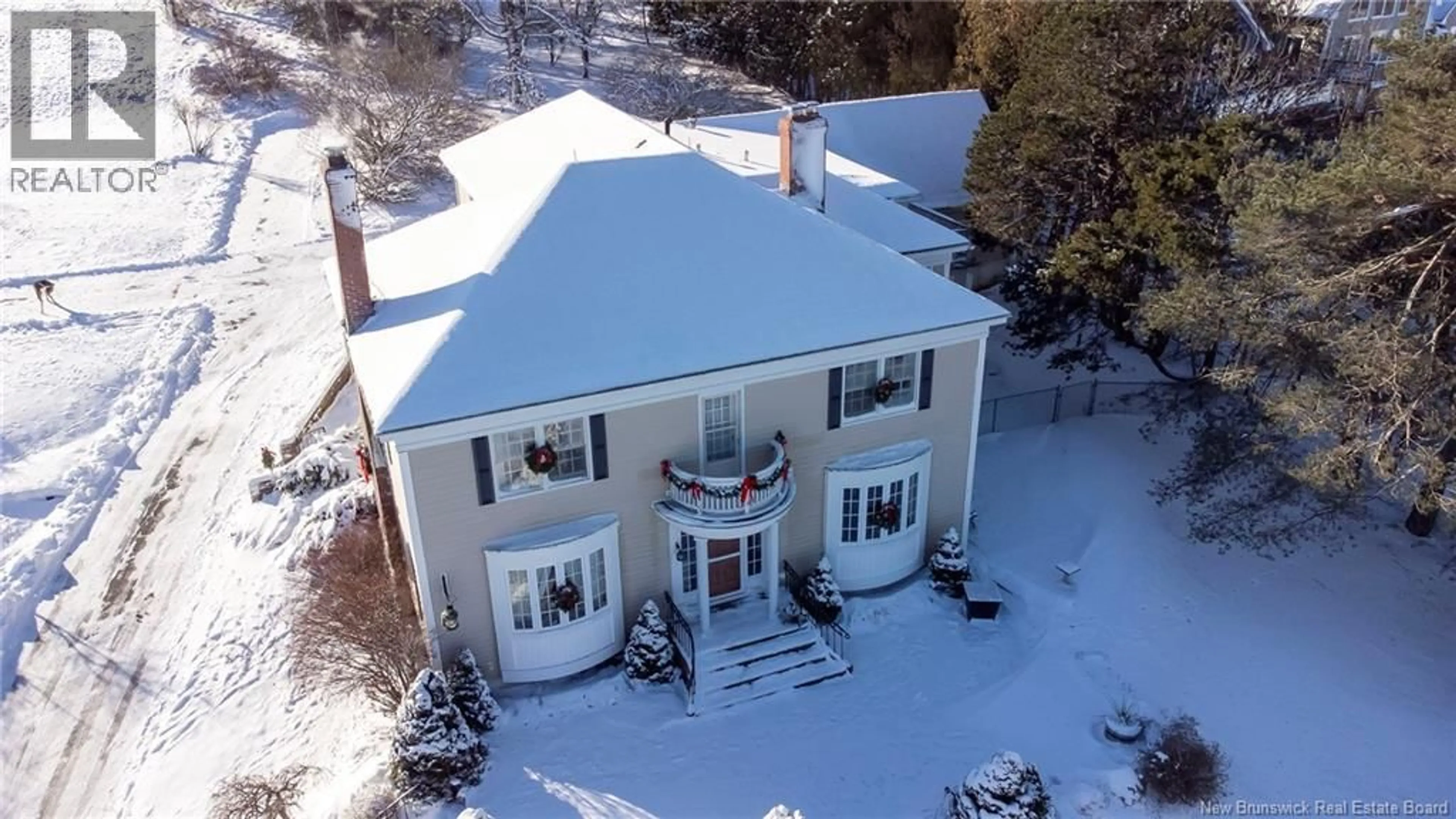 A pic from outside/outdoor area/front of a property/back of a property/a pic from drone, building for 154 MANNERS SUTTON ROAD, Saint John New Brunswick E2K2E1