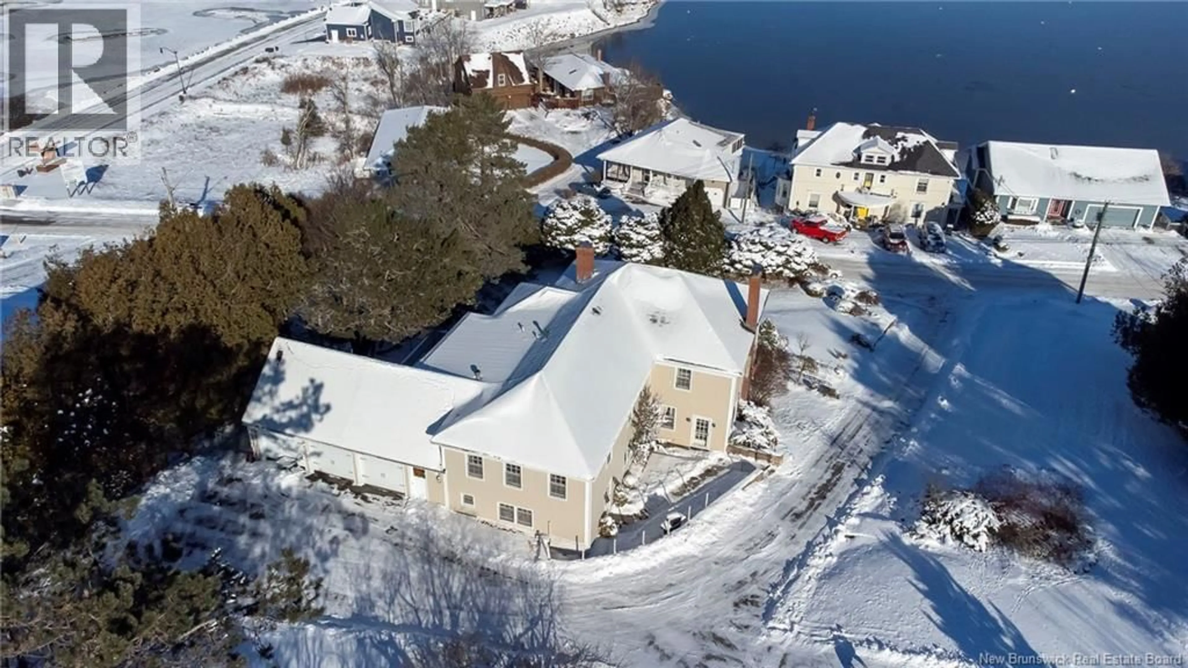 A pic from outside/outdoor area/front of a property/back of a property/a pic from drone, water/lake/river/ocean view for 154 MANNERS SUTTON ROAD, Saint John New Brunswick E2K2E1
