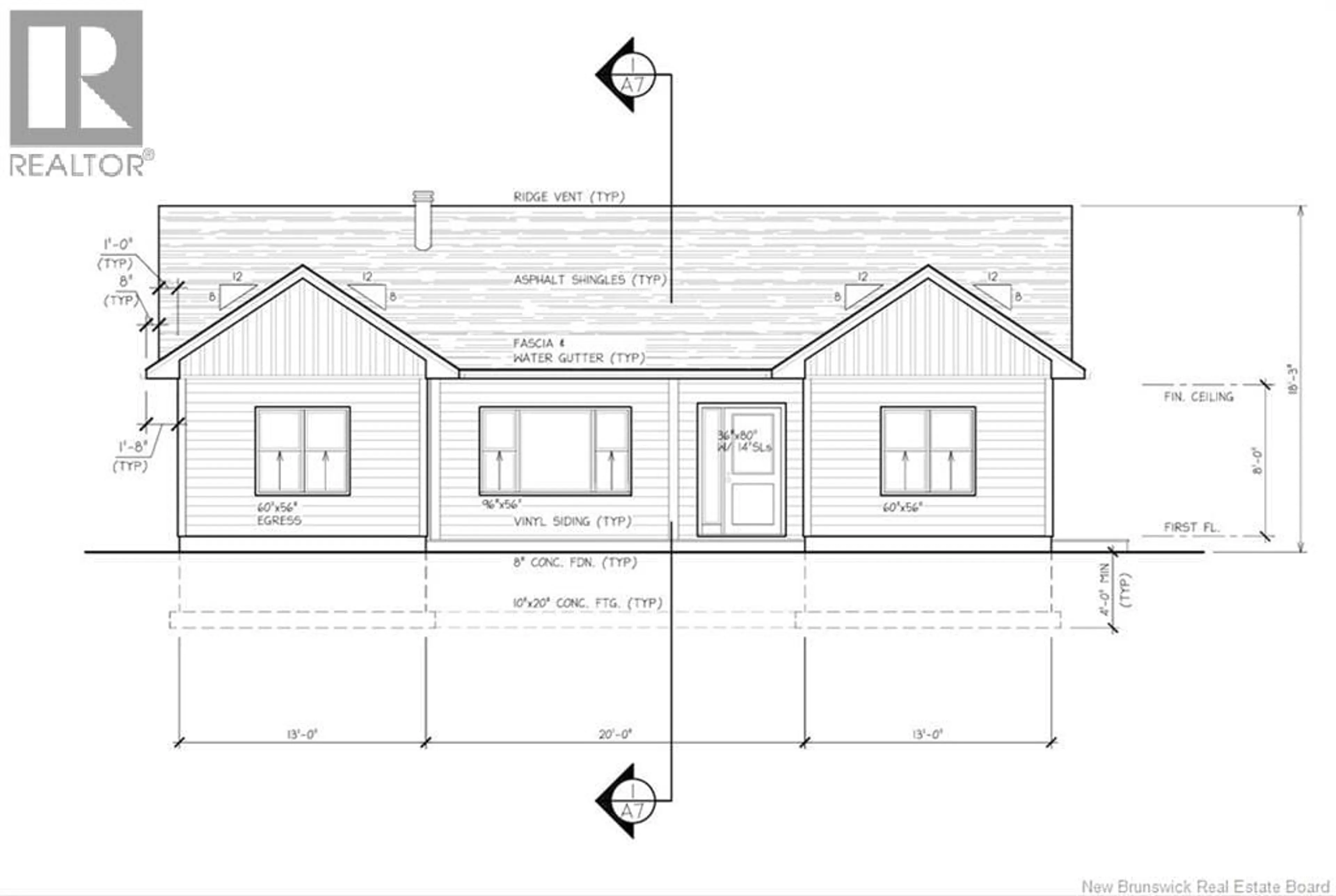 Floor plan for 53 BACK RIVER ROAD, Barnesville New Brunswick E5N3M9