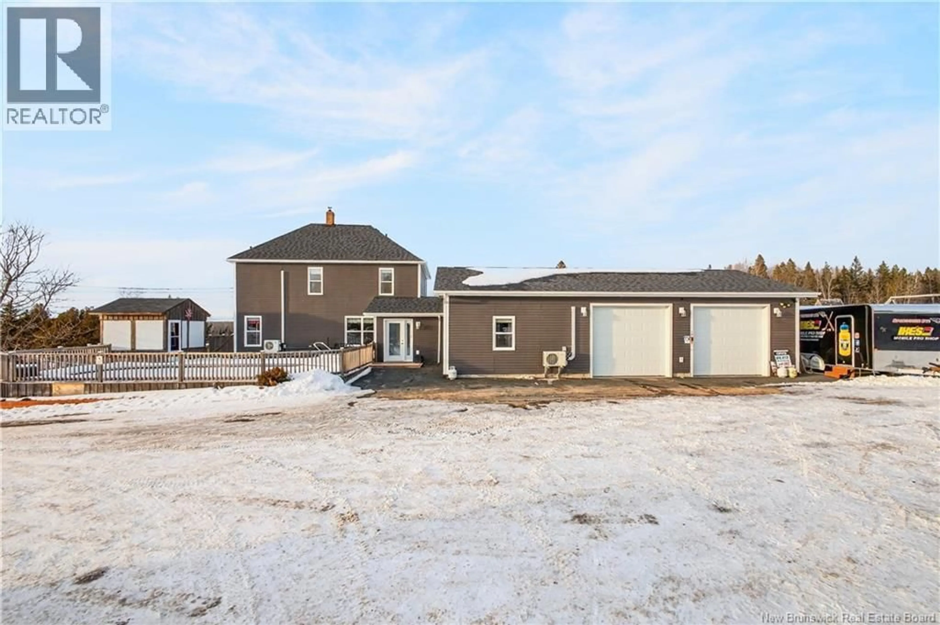 A pic from outside/outdoor area/front of a property/back of a property/a pic from drone, building for 164 NORTHWEST ROAD, Sunny Corner New Brunswick E9E1J4