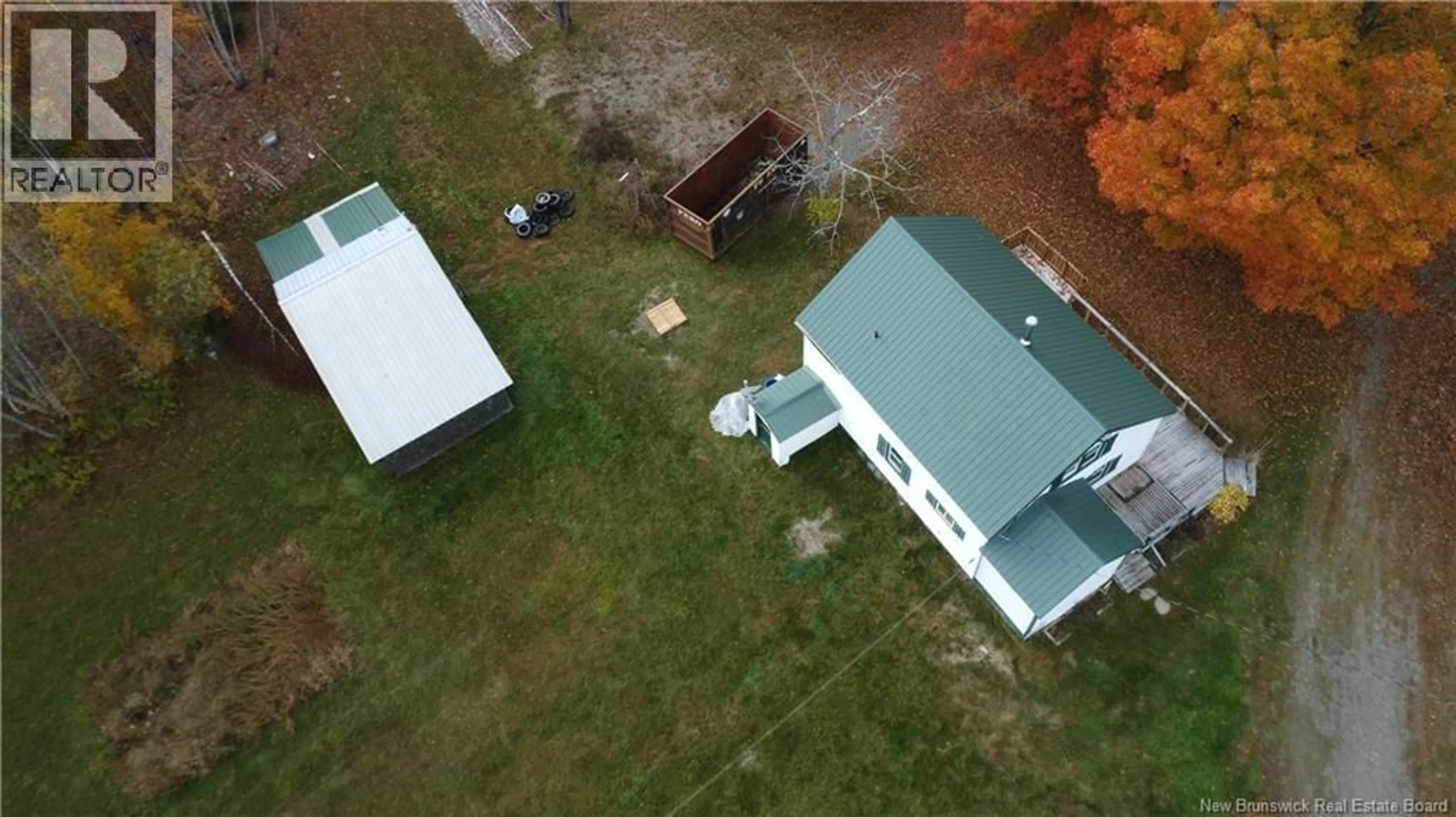 A pic from outside/outdoor area/front of a property/back of a property/a pic from drone, building for 339 MCMINN ROAD, Rollingdam New Brunswick E5A1B2