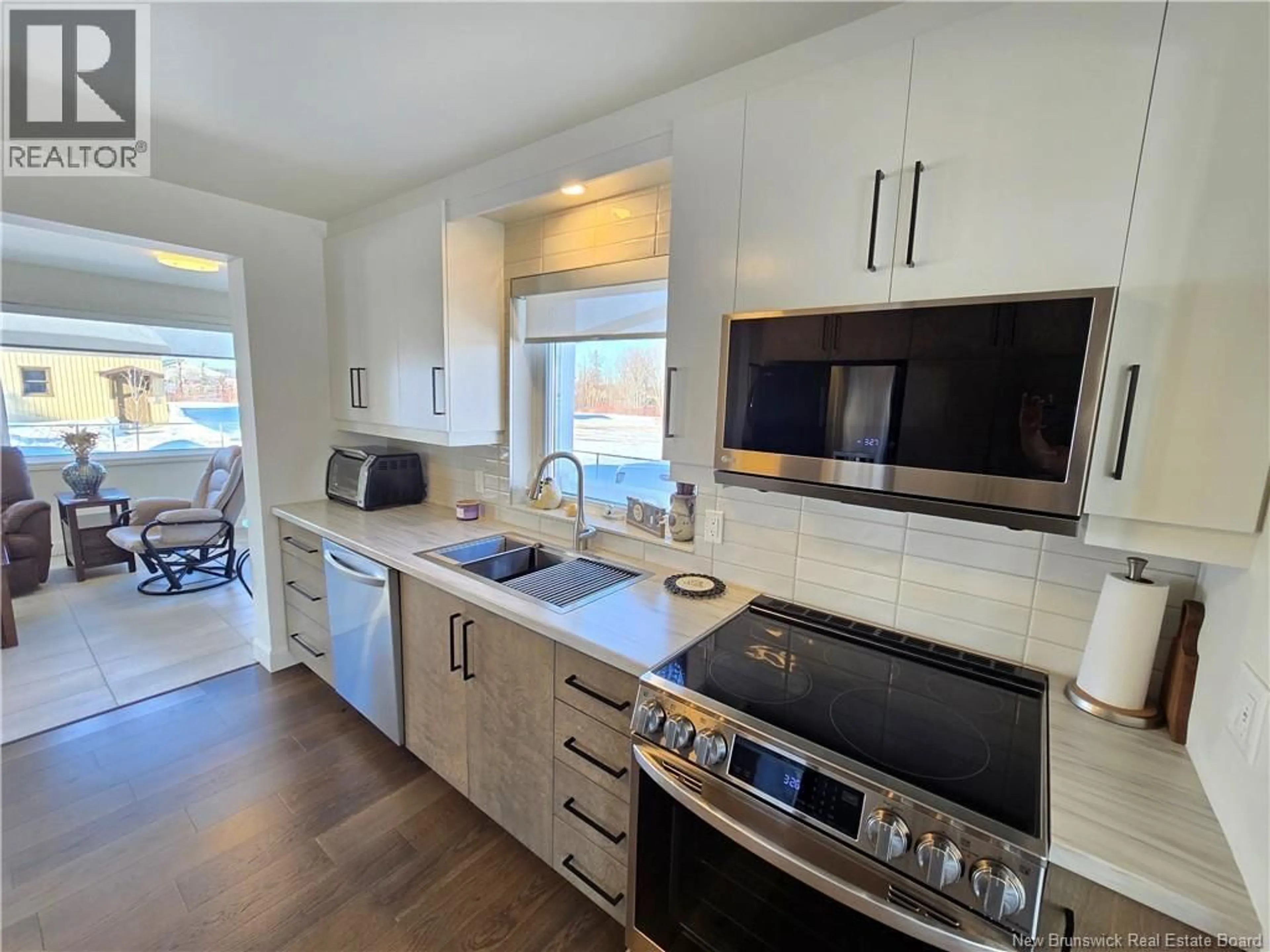 Open concept kitchen, unknown for 258 PARC, Beresford New Brunswick E8K2E8