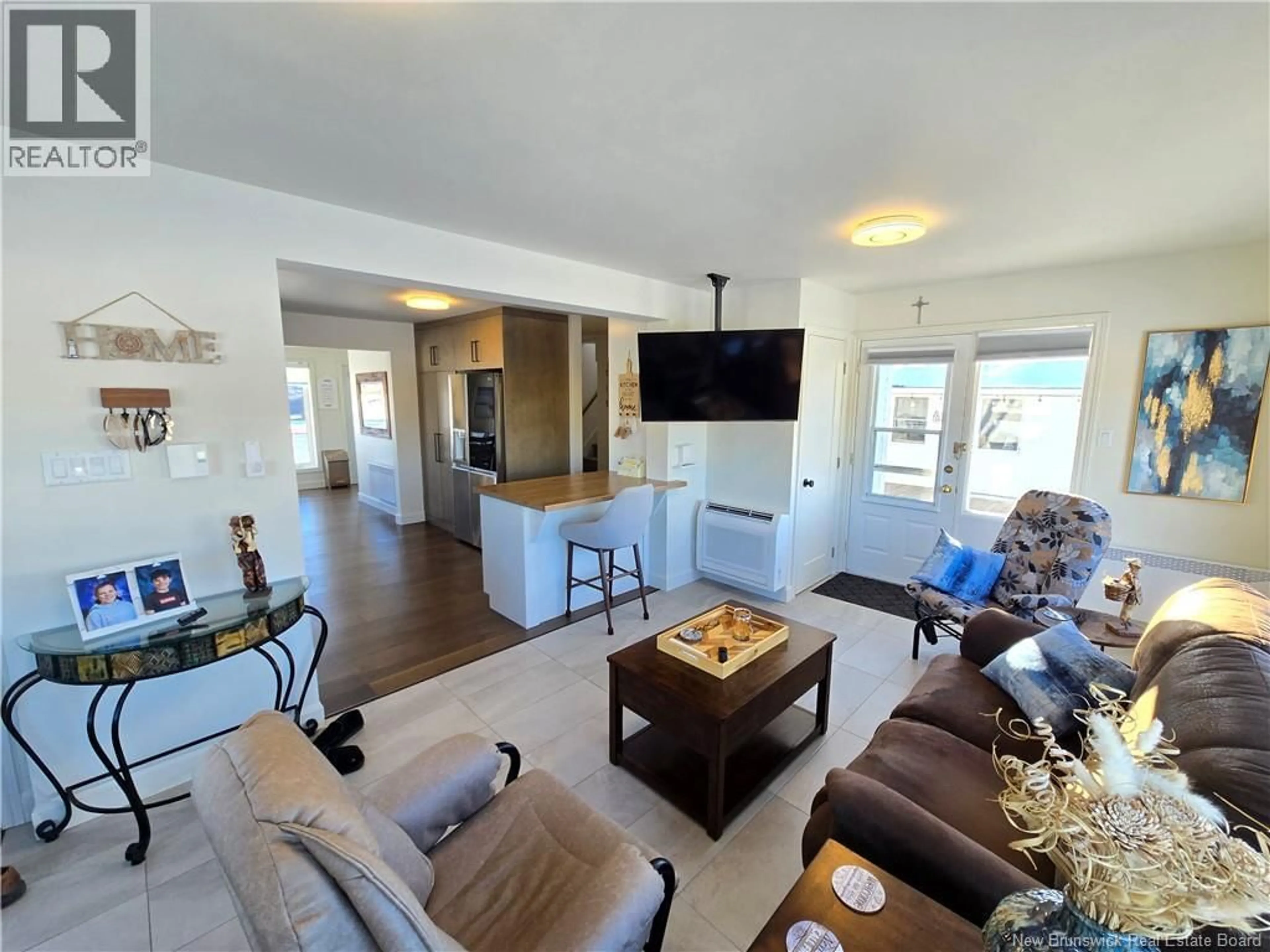 Living room with furniture, unknown for 258 PARC, Beresford New Brunswick E8K2E8