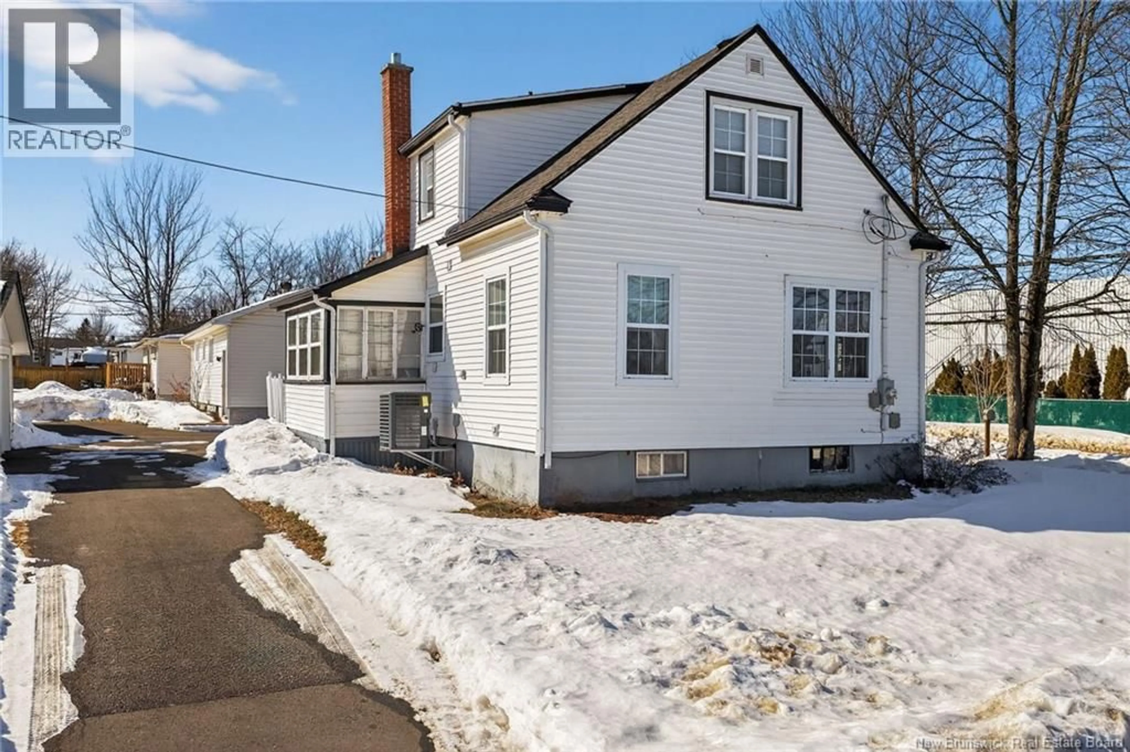 Home with vinyl exterior material, street for 20 CRANDALL STREET, Moncton New Brunswick E1C4C5