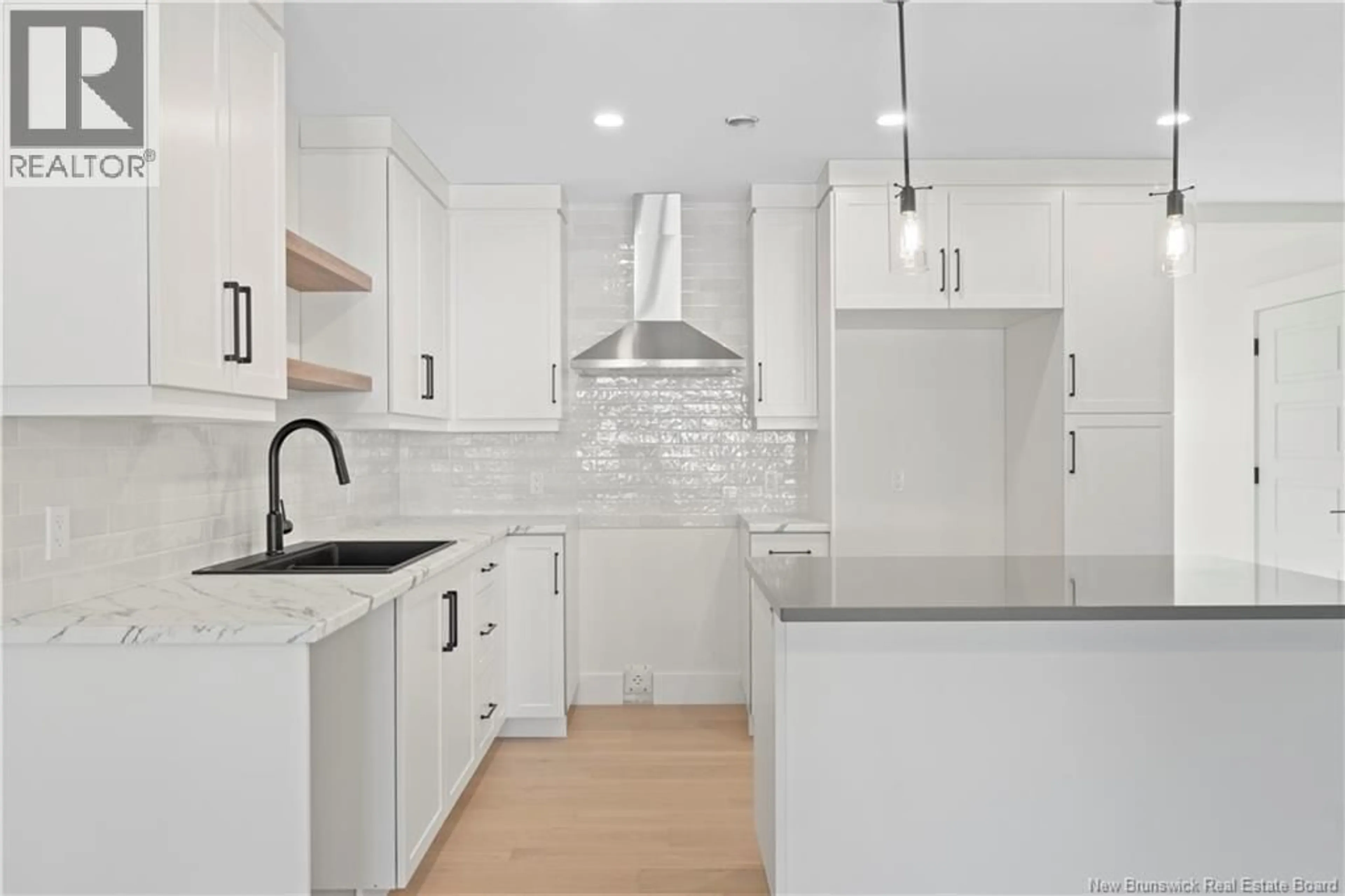 Open concept kitchen, ceramic/tile floor for 235 SIMONE GALLANT STREET, Shediac New Brunswick E4P2B7