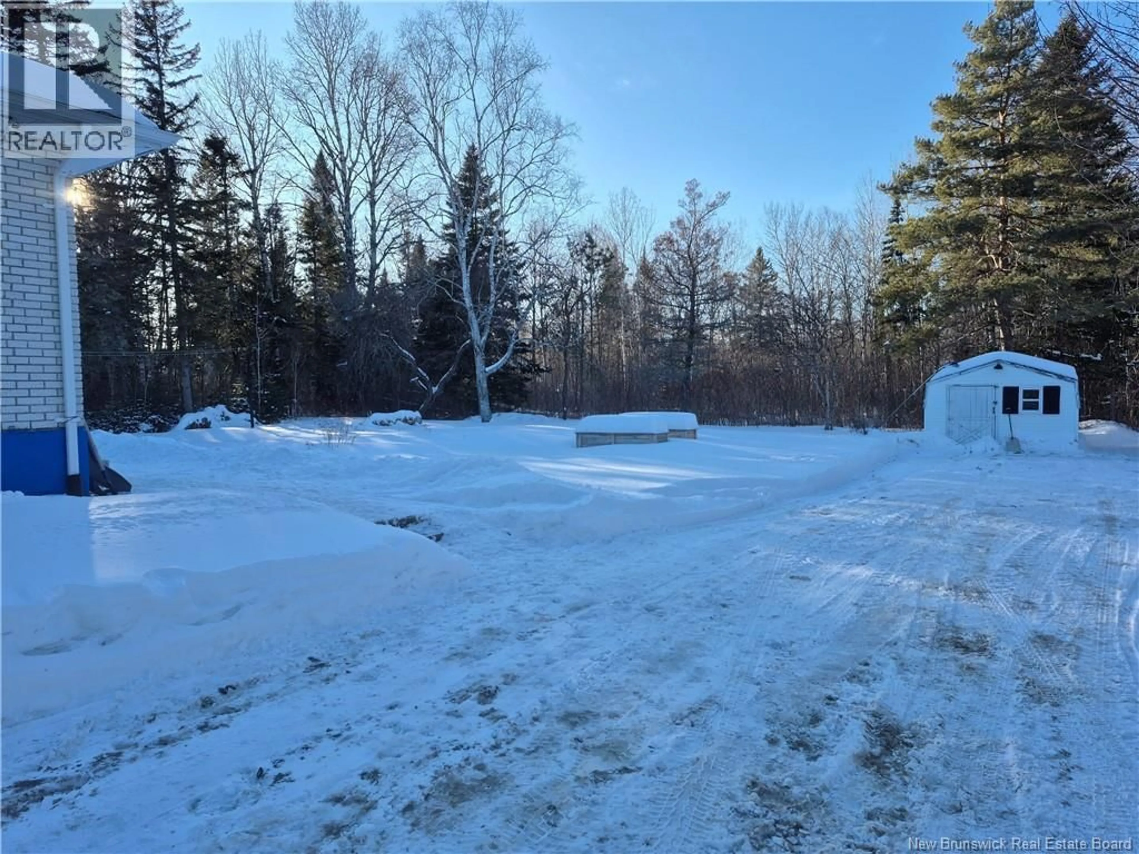 A pic from outside/outdoor area/front of a property/back of a property/a pic from drone, forest/trees view for 2924 TETAGOUCHE ROAD, North Tetagouche New Brunswick E2A4Y8