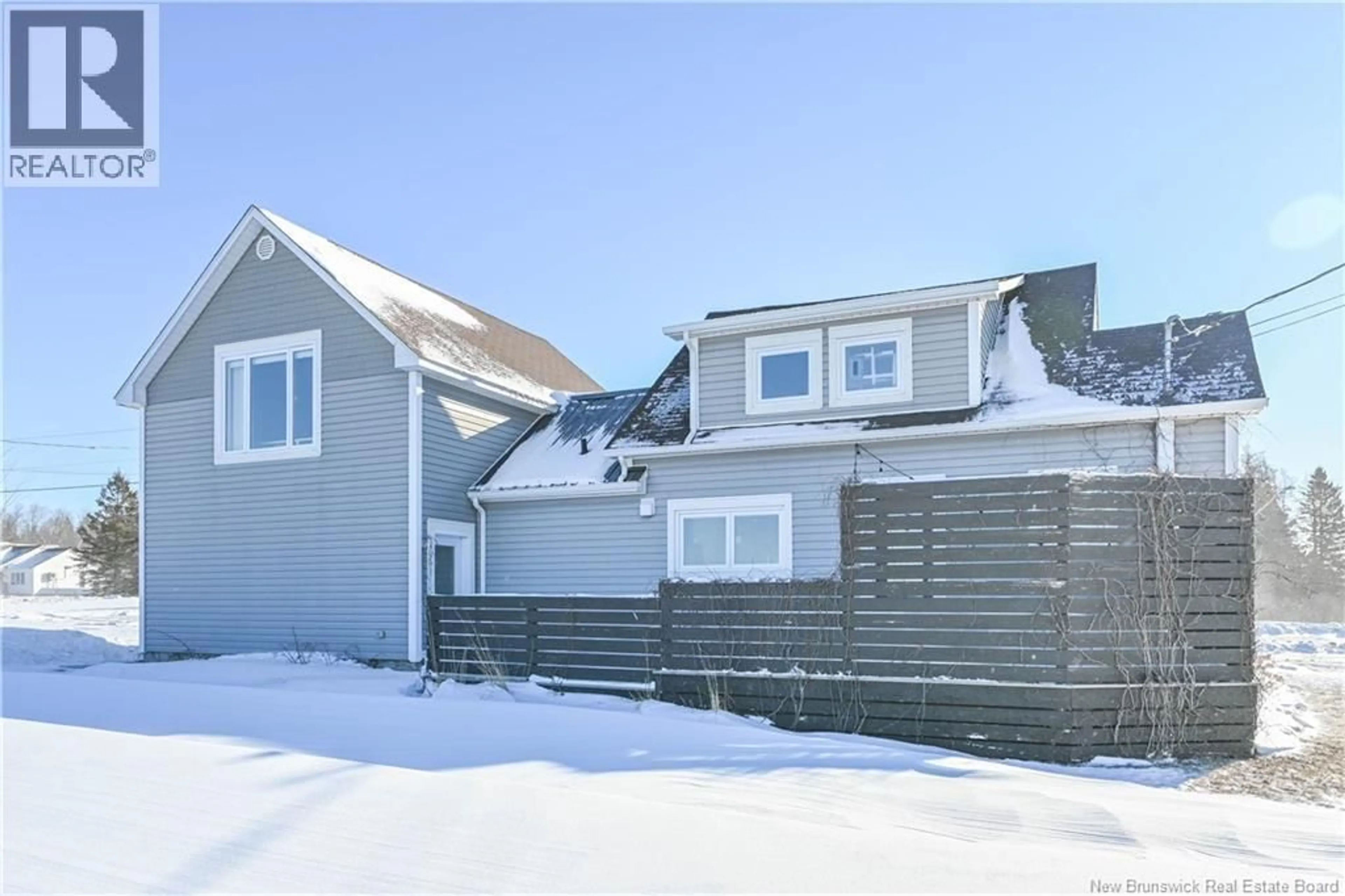 Home with vinyl exterior material, street for 357 ROUTE 345, Évangéline New Brunswick E8P1T2